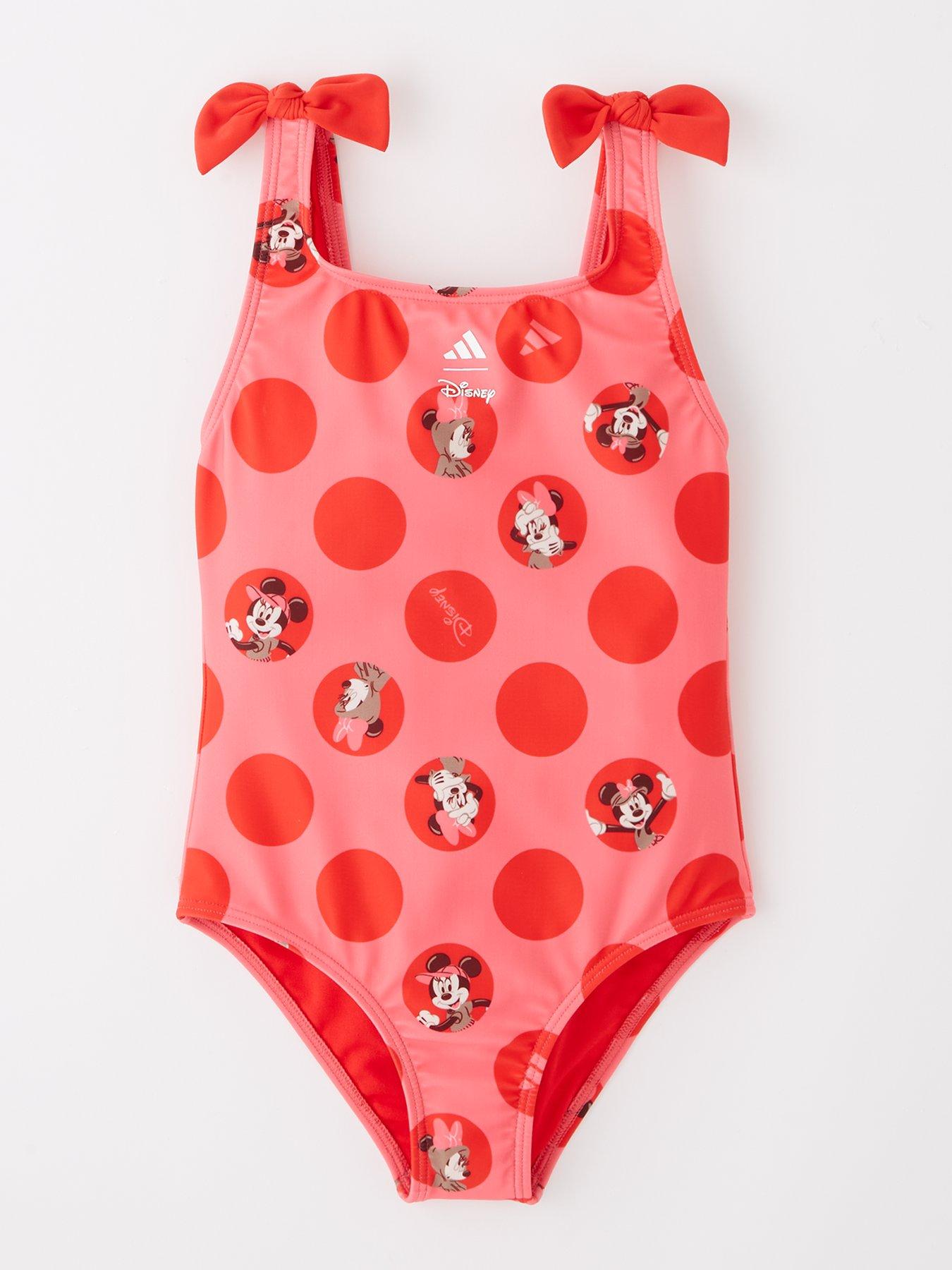 adidas-kids-girls-disney-swimsuit-pink