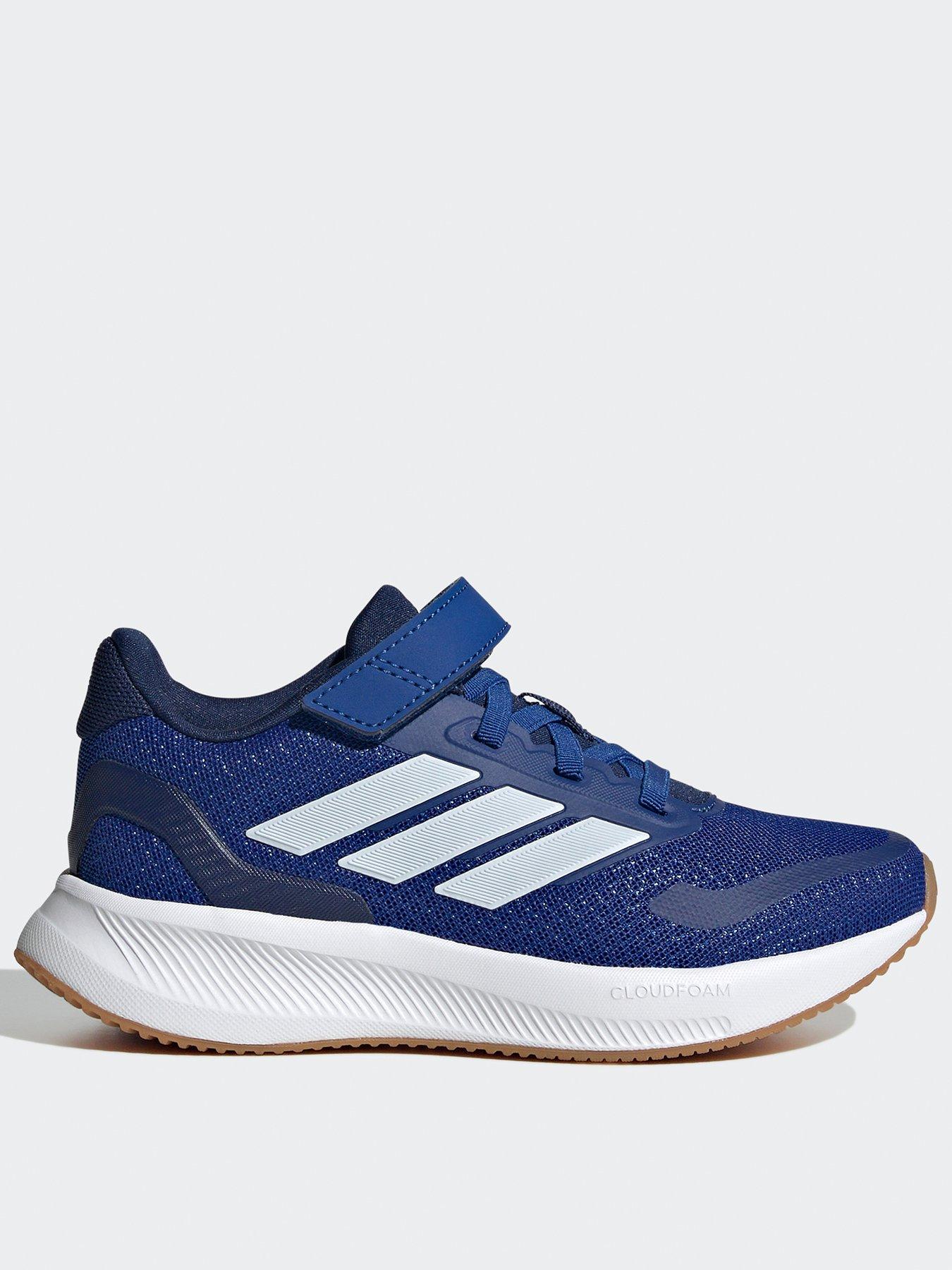  image of adidas-boys-kids-runfalcon-5-trainers-blue