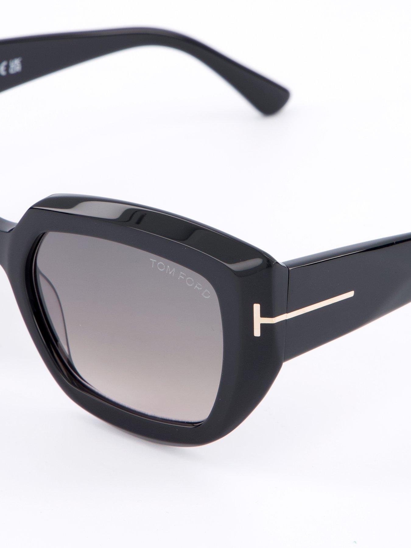 Tom Ford Saltzman Butterfly Sunglasses - Black | Littlewoods