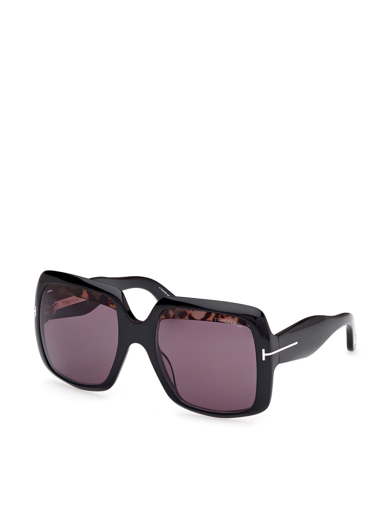 front image of tom-ford-aurora-square-sunglasses