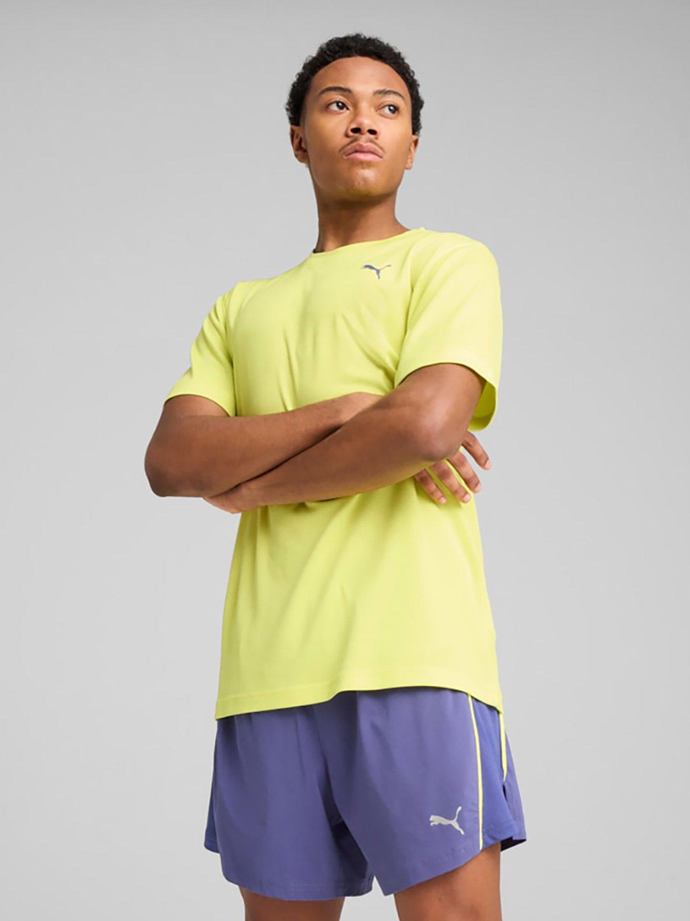 puma-mens-running-graphics-faster-t-shirt-yellow