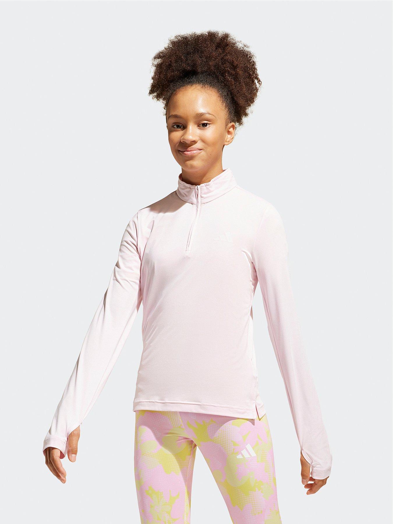 image of adidas-junior-training-top-pink