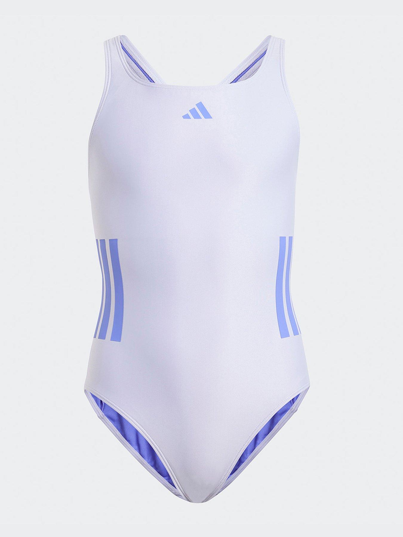 adidas-junior-girls-3-stripe-swimsuit-purple