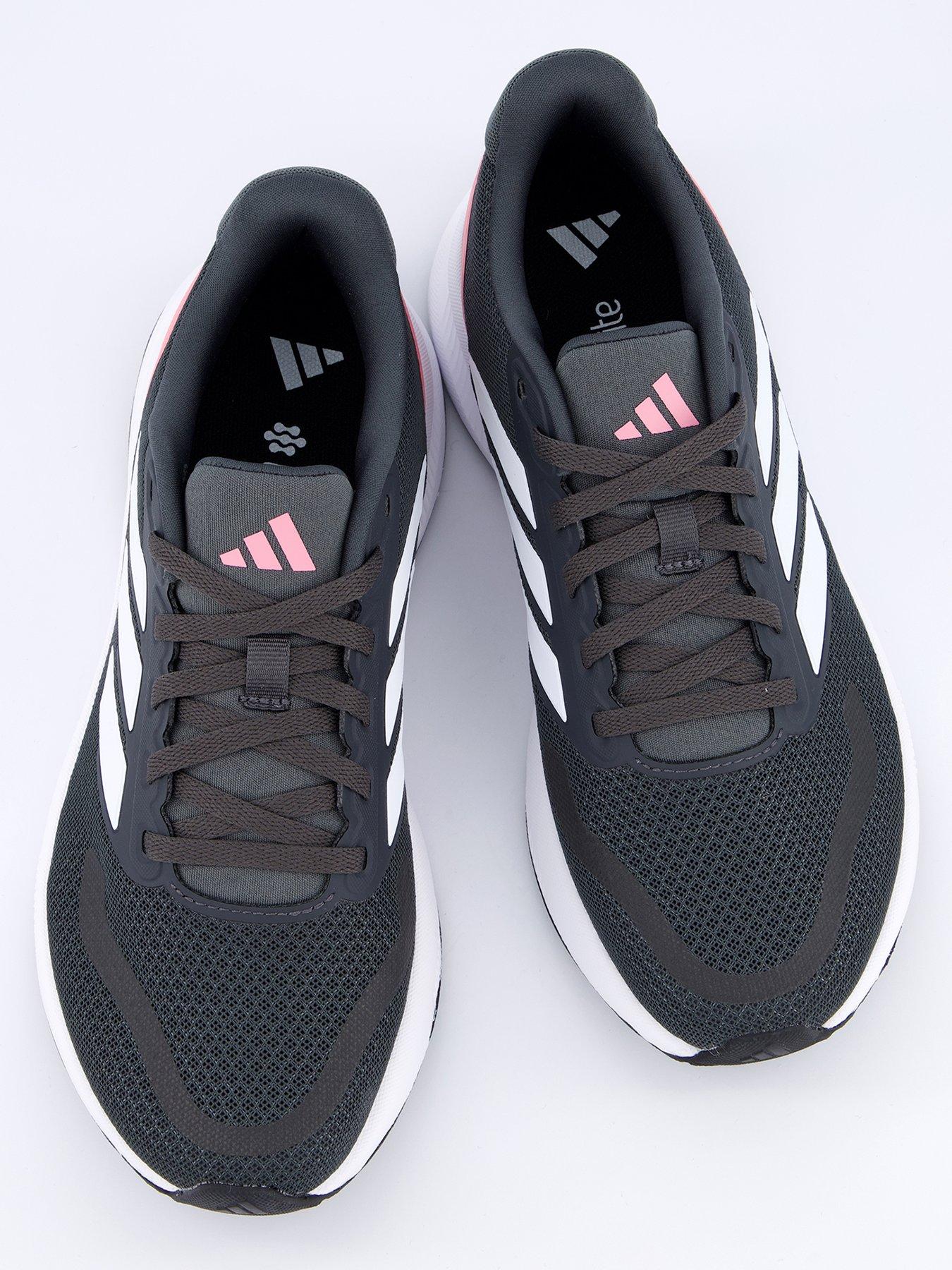  image of adidas-womens-running-runfalcon-5-trainers-grey-sixcloud-whitebliss-pink
