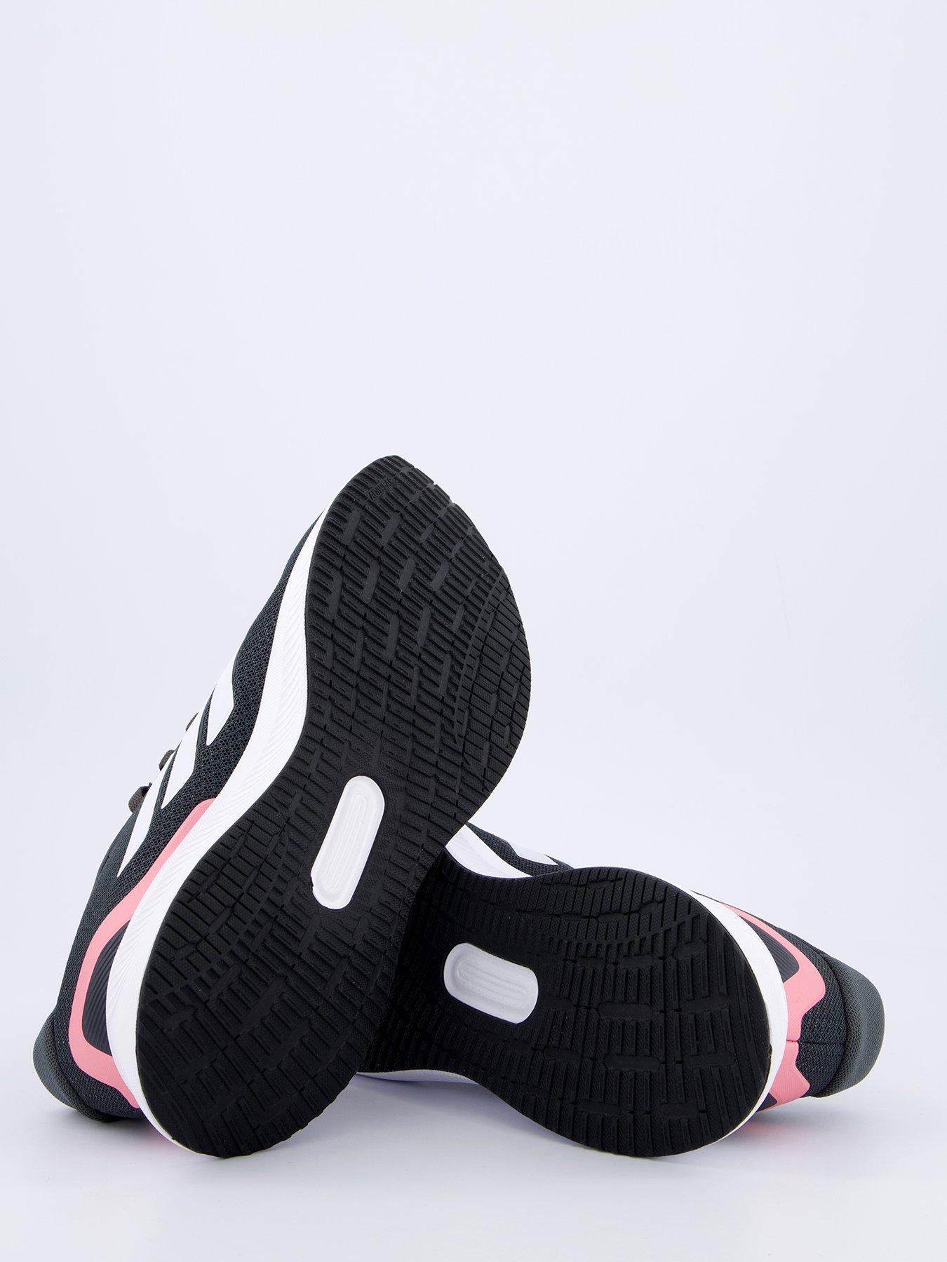  image of adidas-womens-running-runfalcon-5-trainers-grey-sixcloud-whitebliss-pink