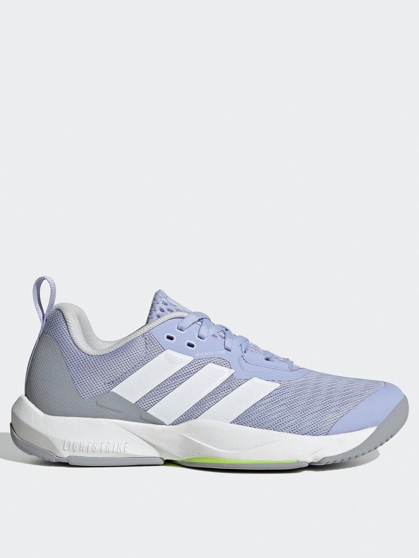  image of adidas-womens-training-rapidmove-2-trainers-violet-tonecloud-white