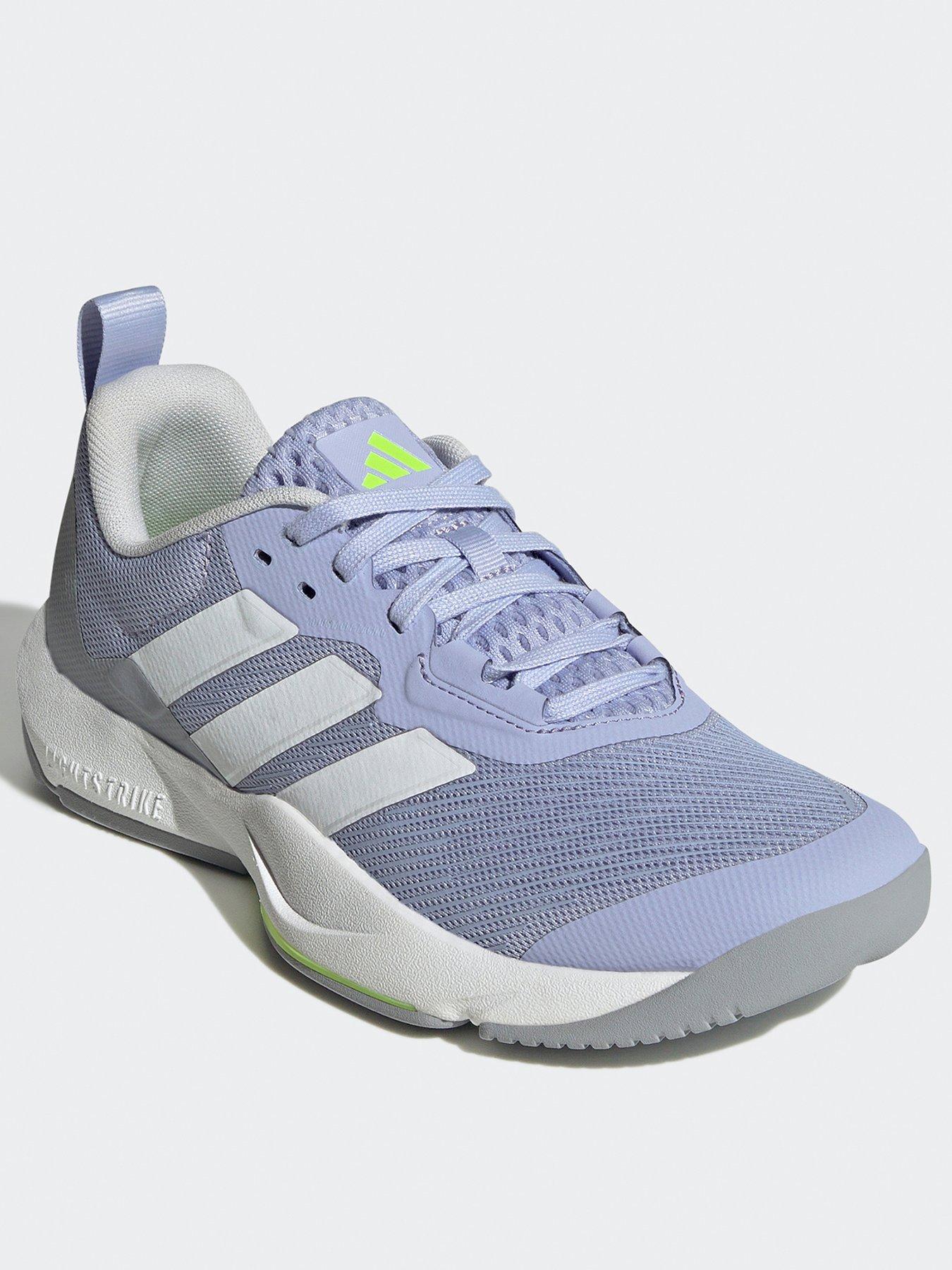  image of adidas-womens-training-rapidmove-2-trainers-violet-tonecloud-white
