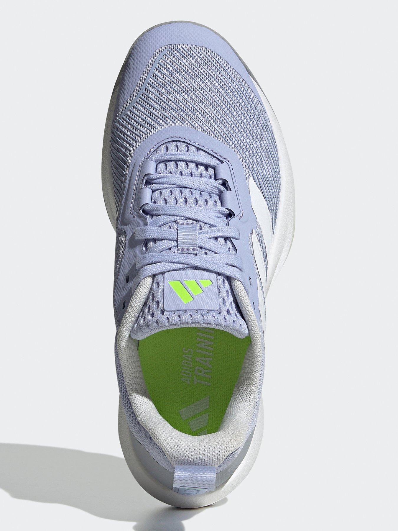  image of adidas-womens-training-rapidmove-2-trainers-violet-tonecloud-white