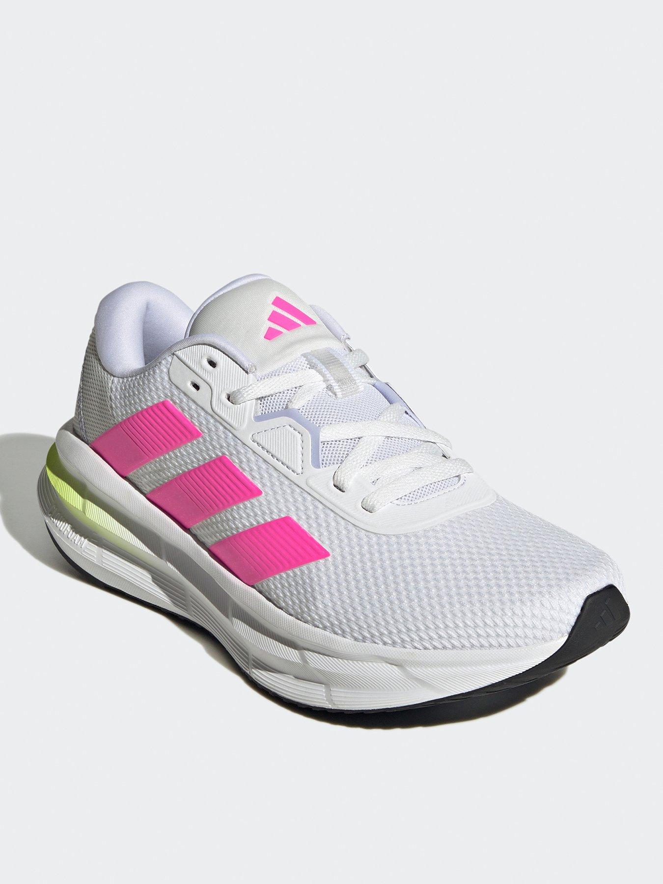  image of adidas-womens-running-galaxy-7-trainers-whitepink