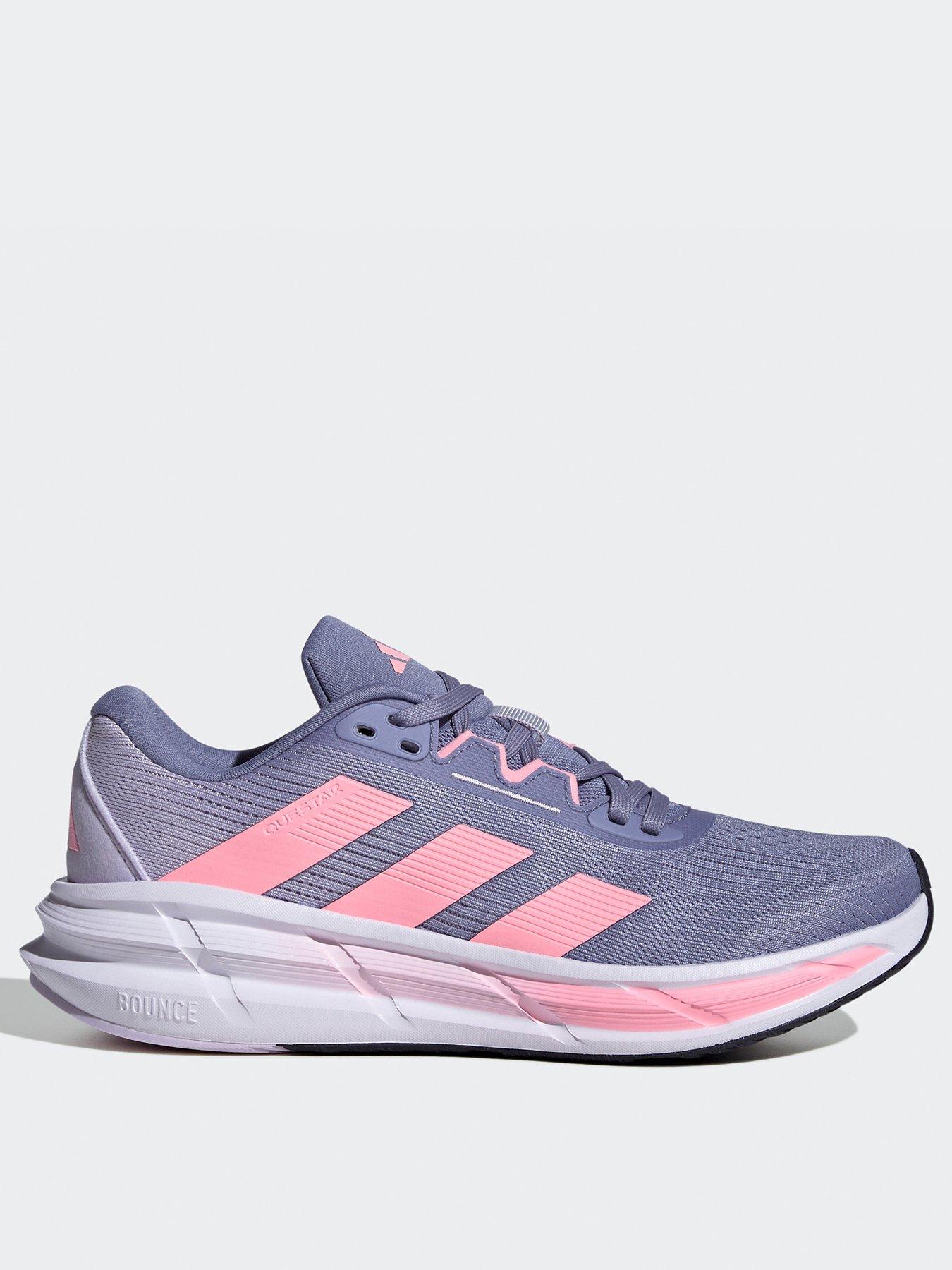  image of adidas-womens-running-questar-3-trainers-greypink