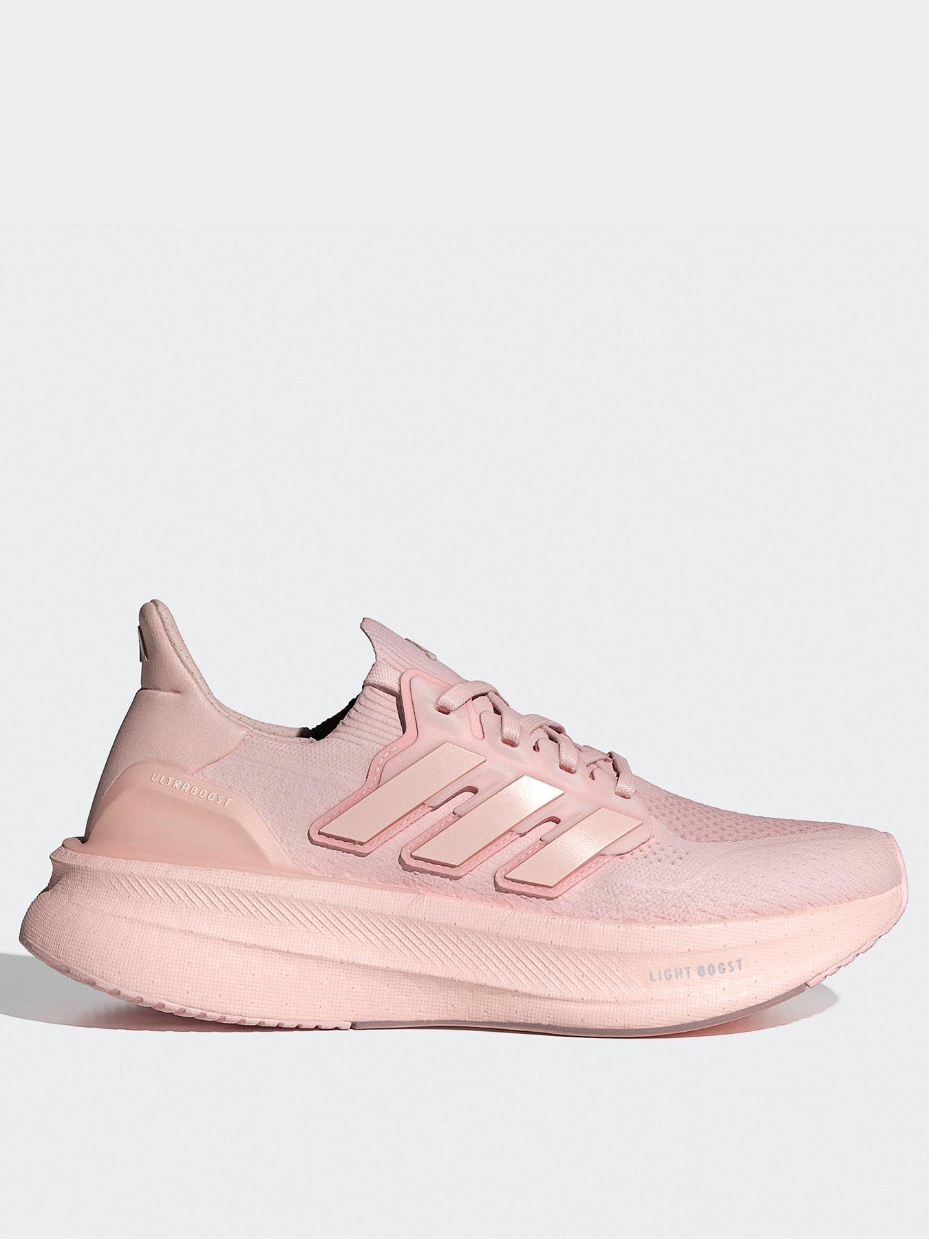 undefined Womens Running Ultraboost 5 Trainers - Sandy Pink/Sandy Pink Met/Zero