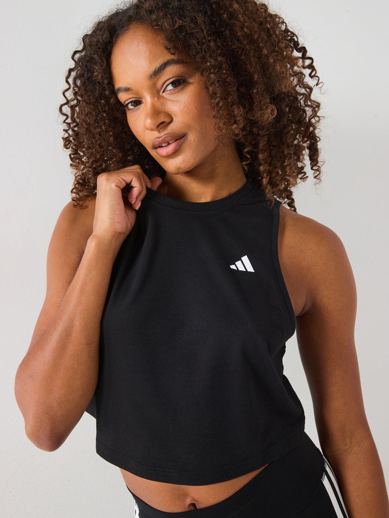 adidas Womens Train Essentials Tank - Black