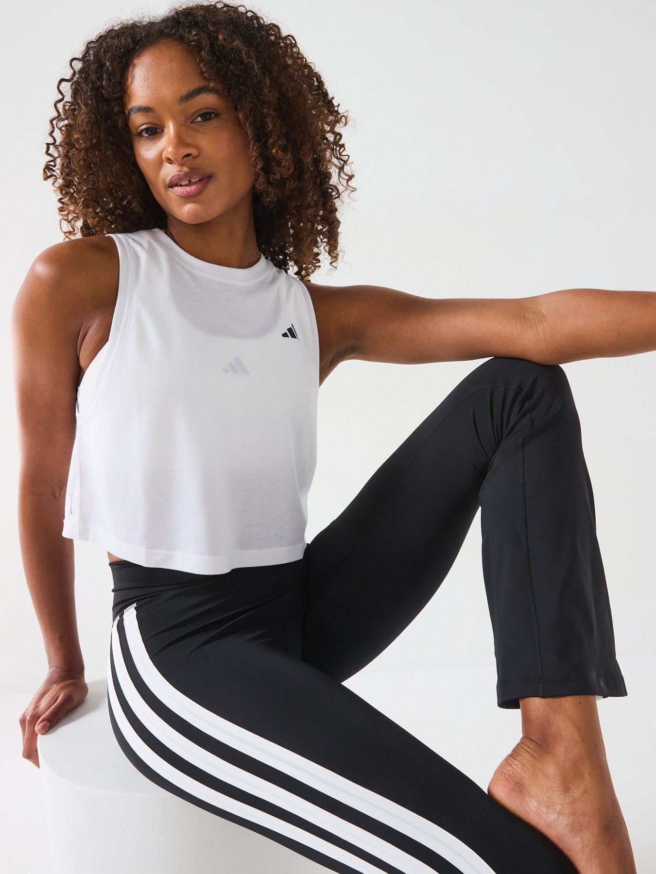 adidas Womens Train Essentials Tank - White