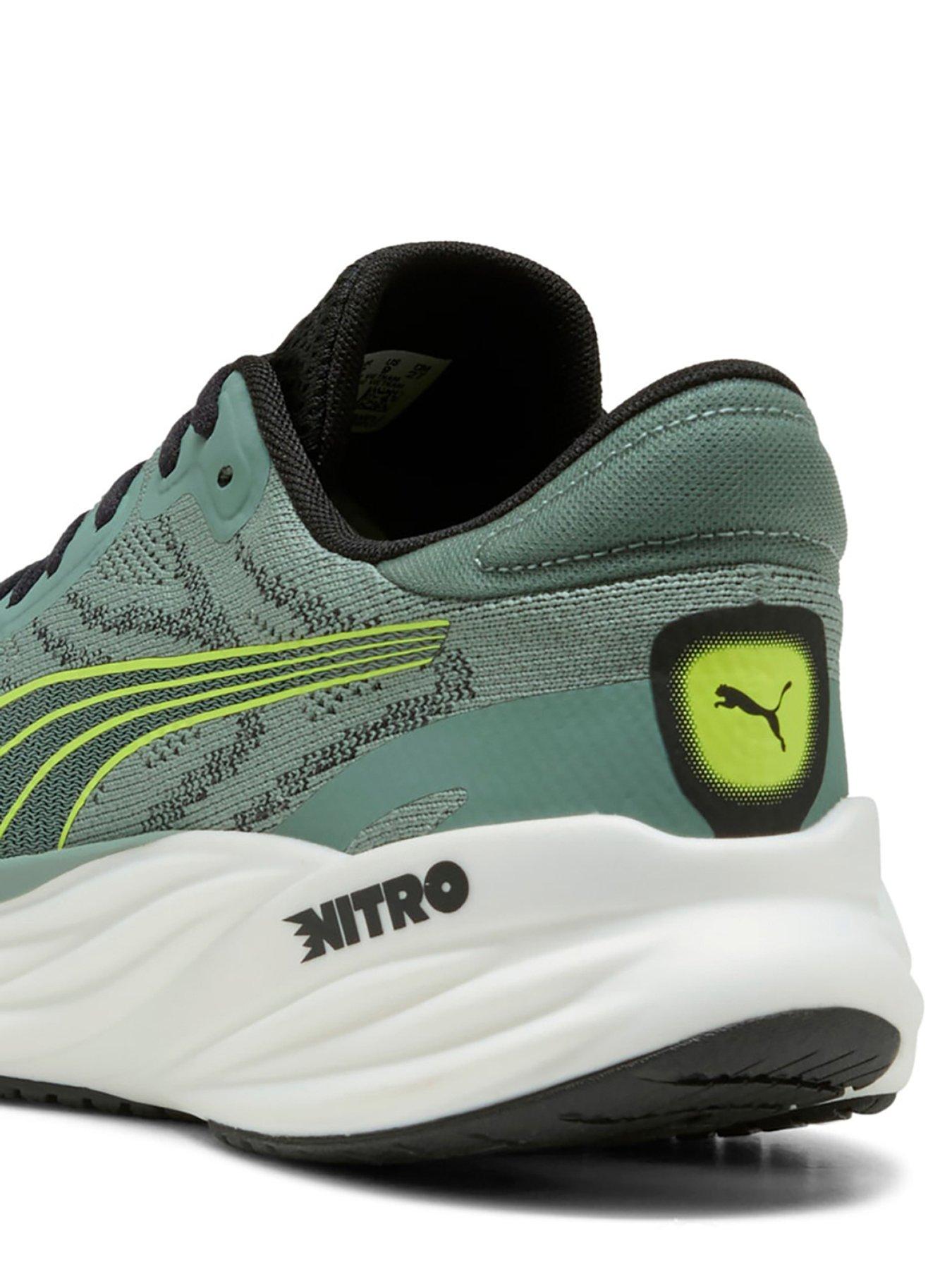  image of puma-mens-running-magnify-nitro-2-trainers-green