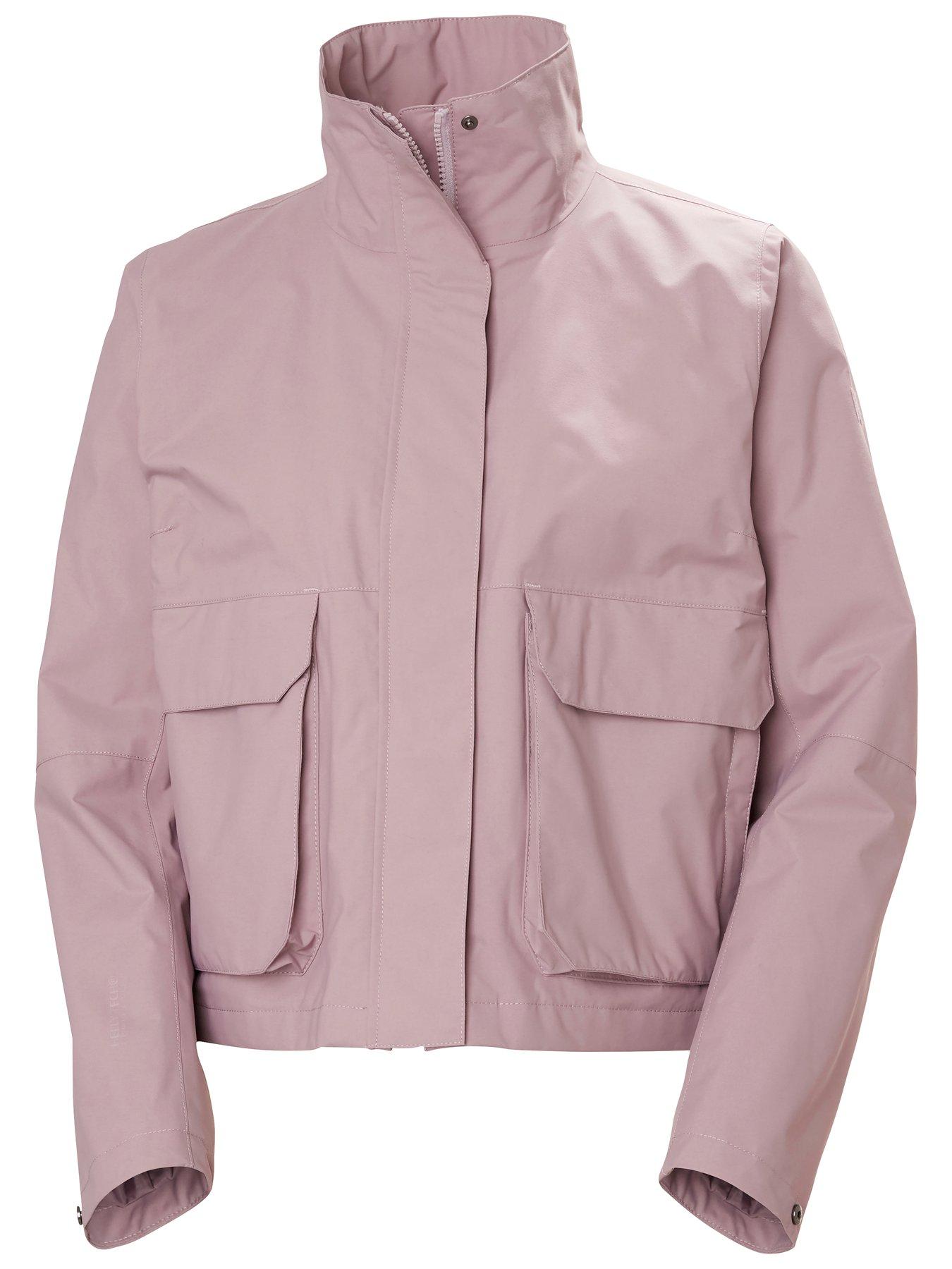 Image 1 of 6 of Helly Hansen Womens Escape Waterproof Utility Jacket - Purple