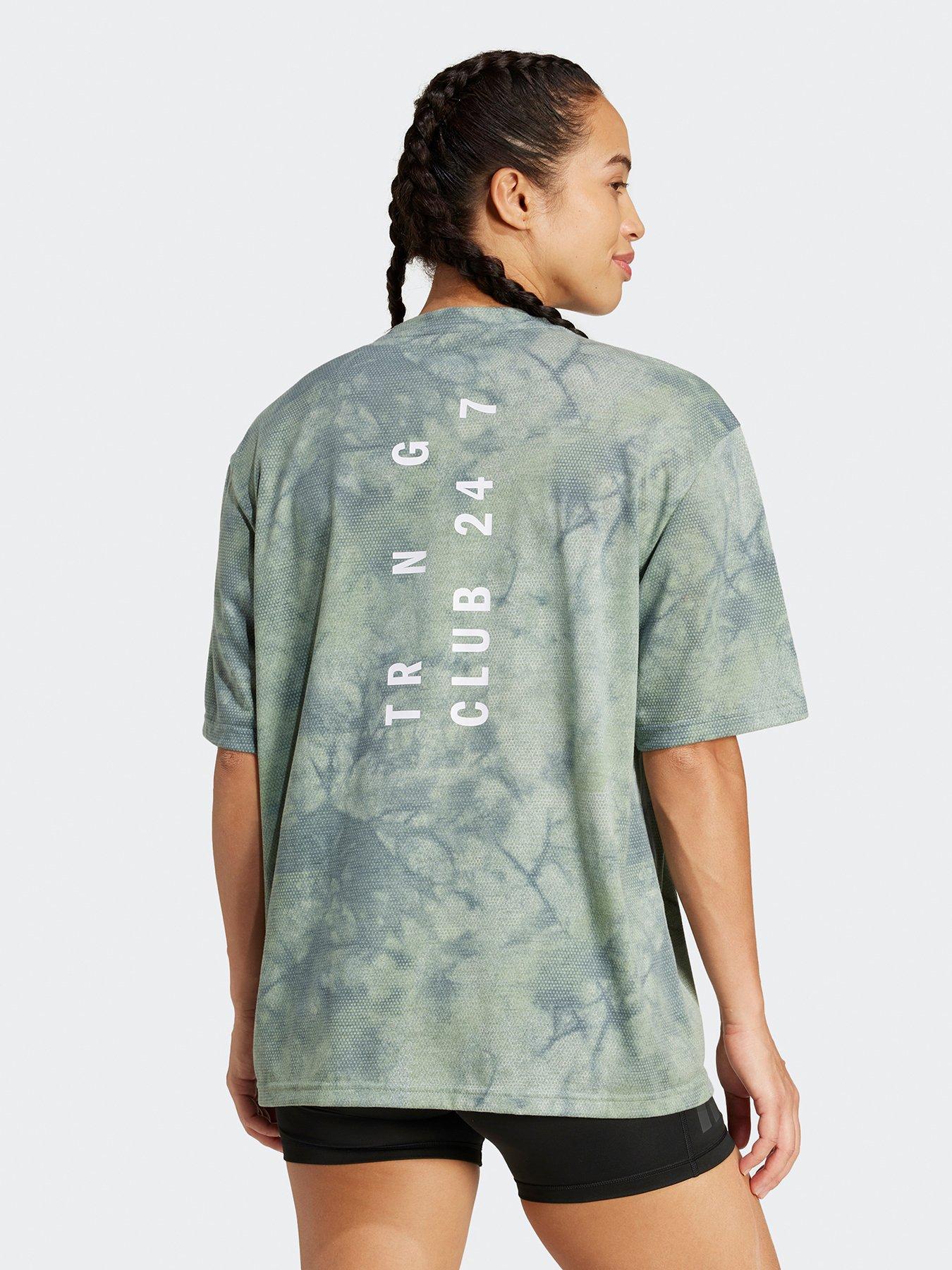  image of adidas-womens-training-graphic-t-shirt-silver