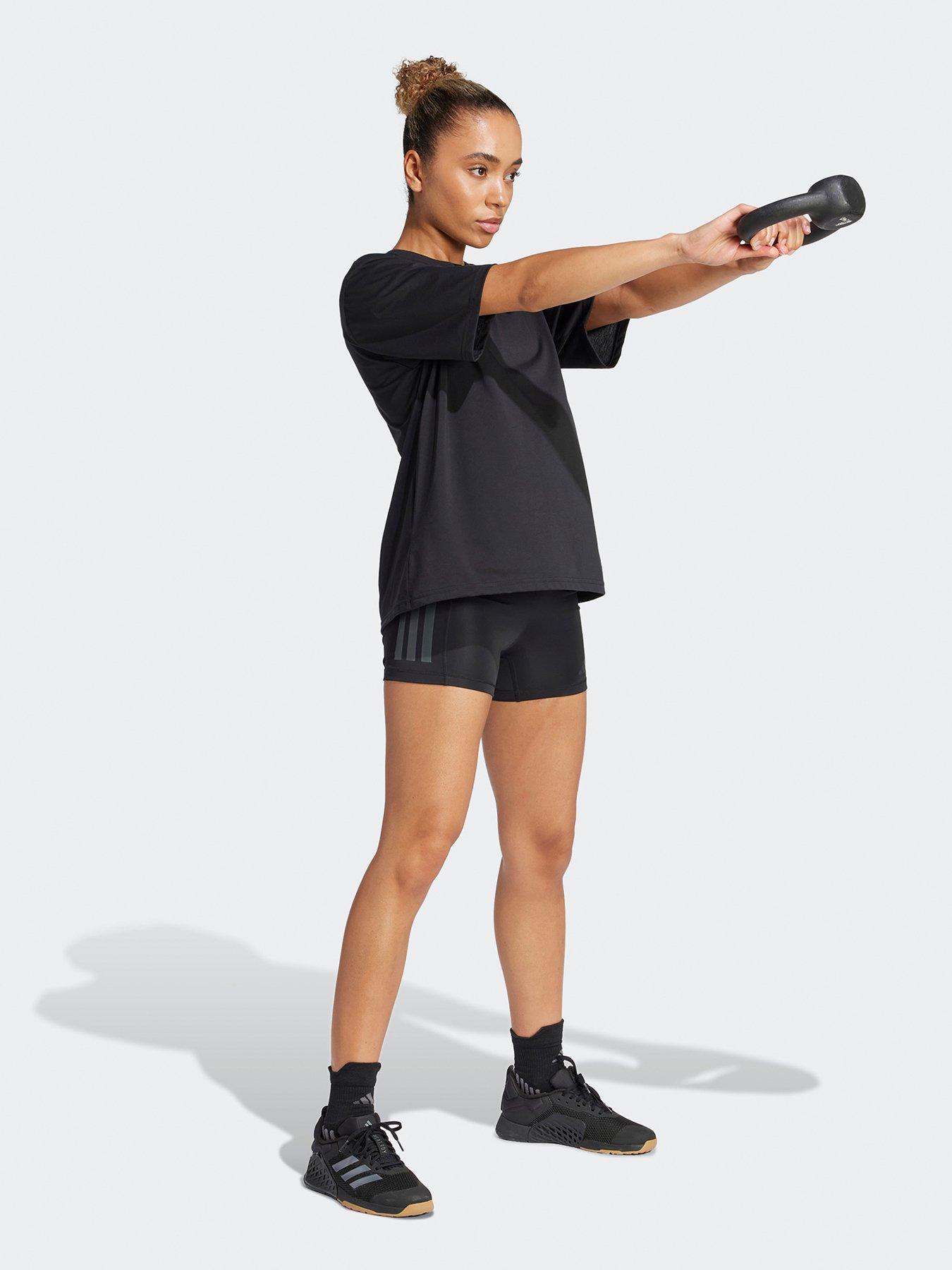 image of adidas-womens-training-graphic-t-shirt-black