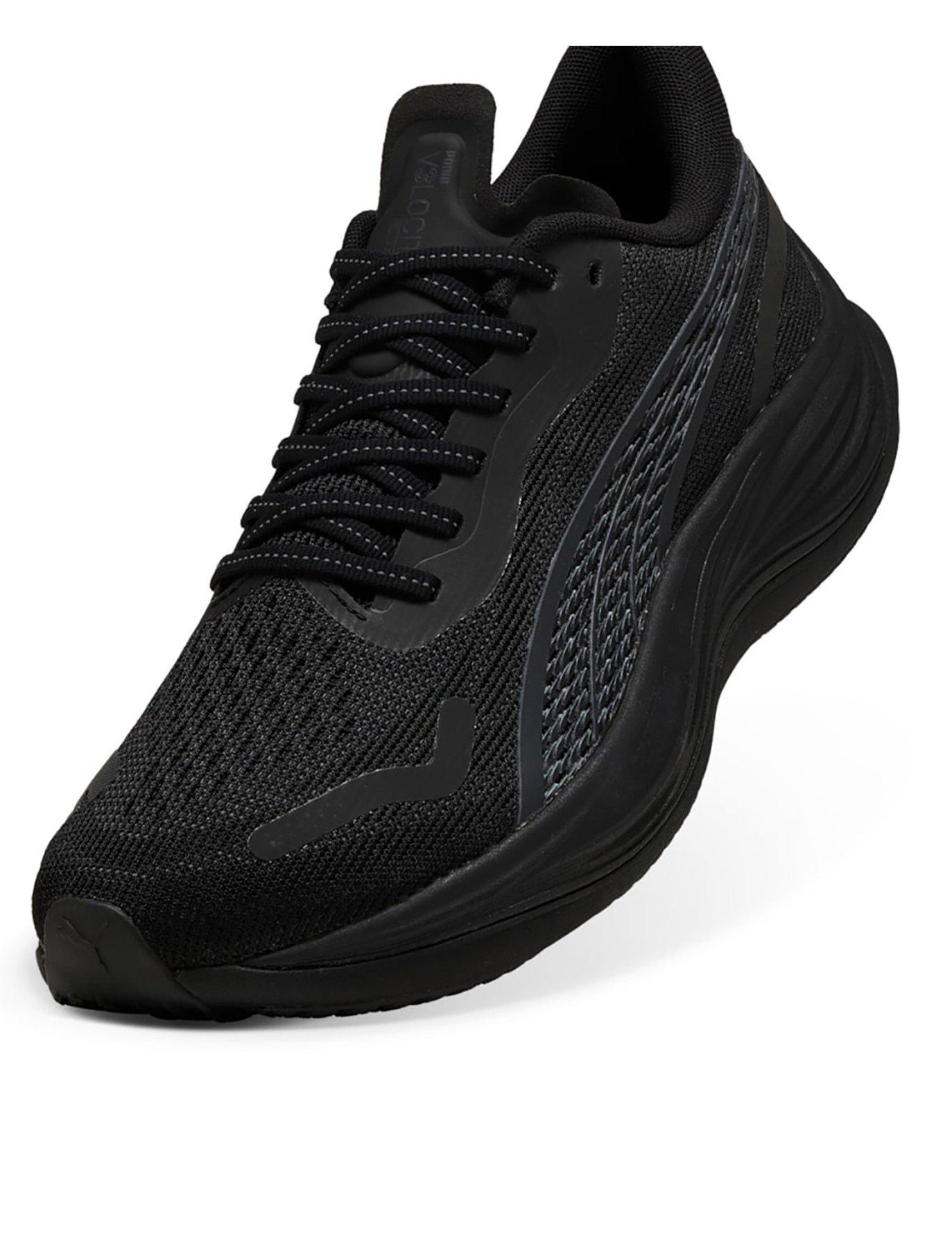  image of puma-mens-running-velocity-nitro-3-trainers-black