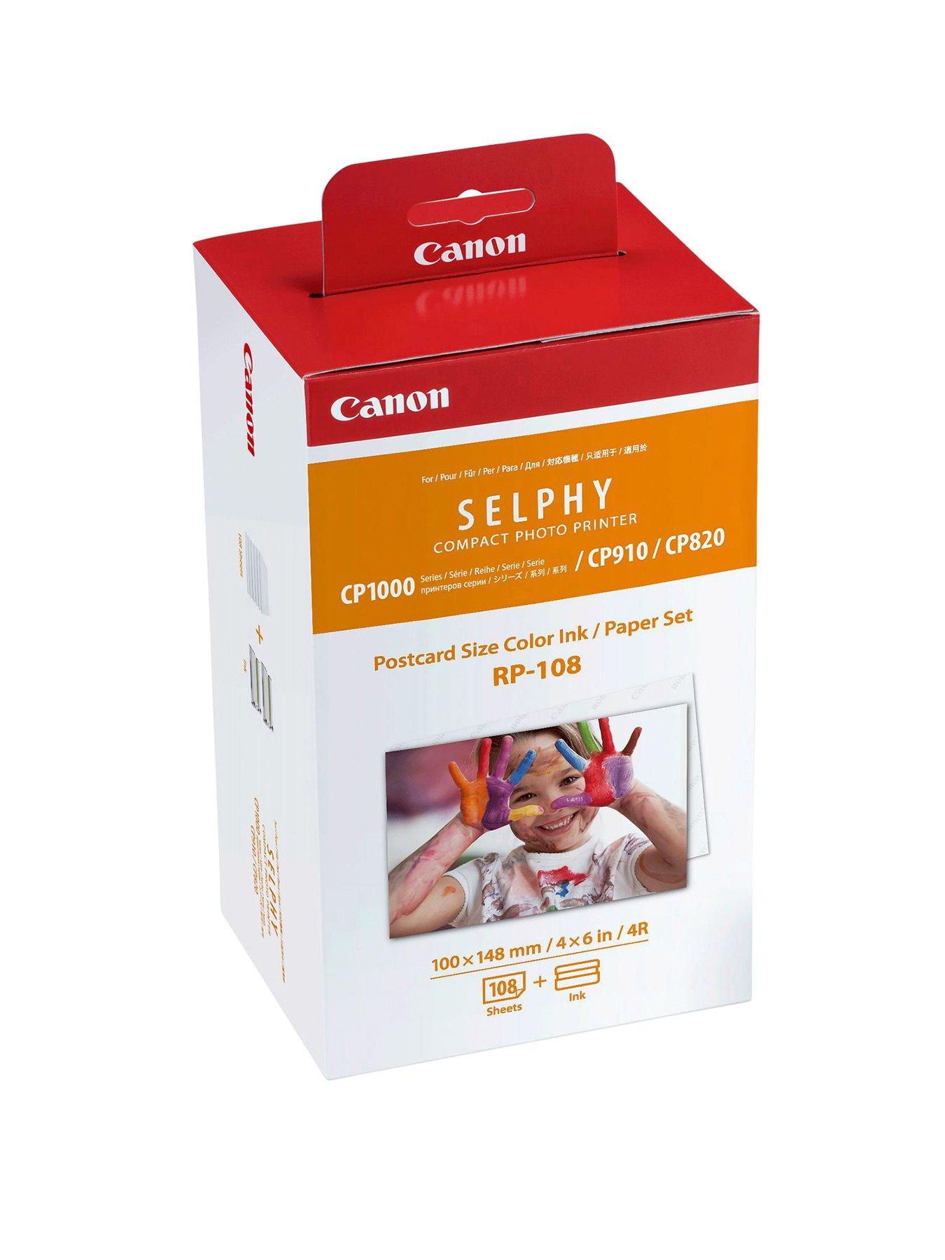 Image 2 of 2 of Canon RP-108IN Ink Paper for Selphy CP Printers (108x 4" x 6" Postcard Size)