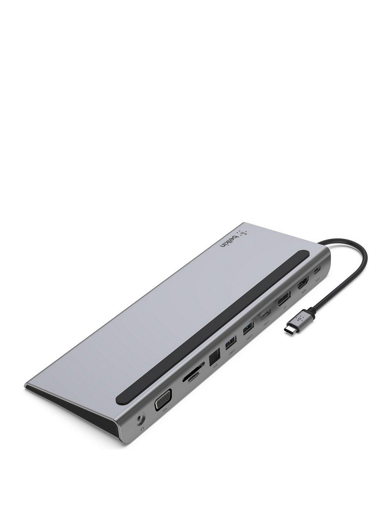 Image 2 of 7 of Belkin USB-C Hub 11-in-1 MultiPort Adapter Dock with 4K HDMI