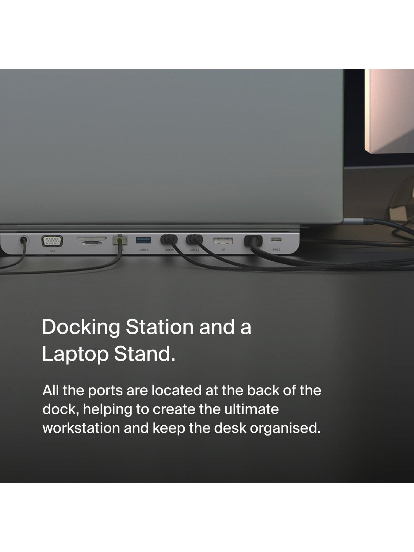  image of belkin-usb-c-hub-11-in-1-multiport-adapter-dock-with-4k-hdmi