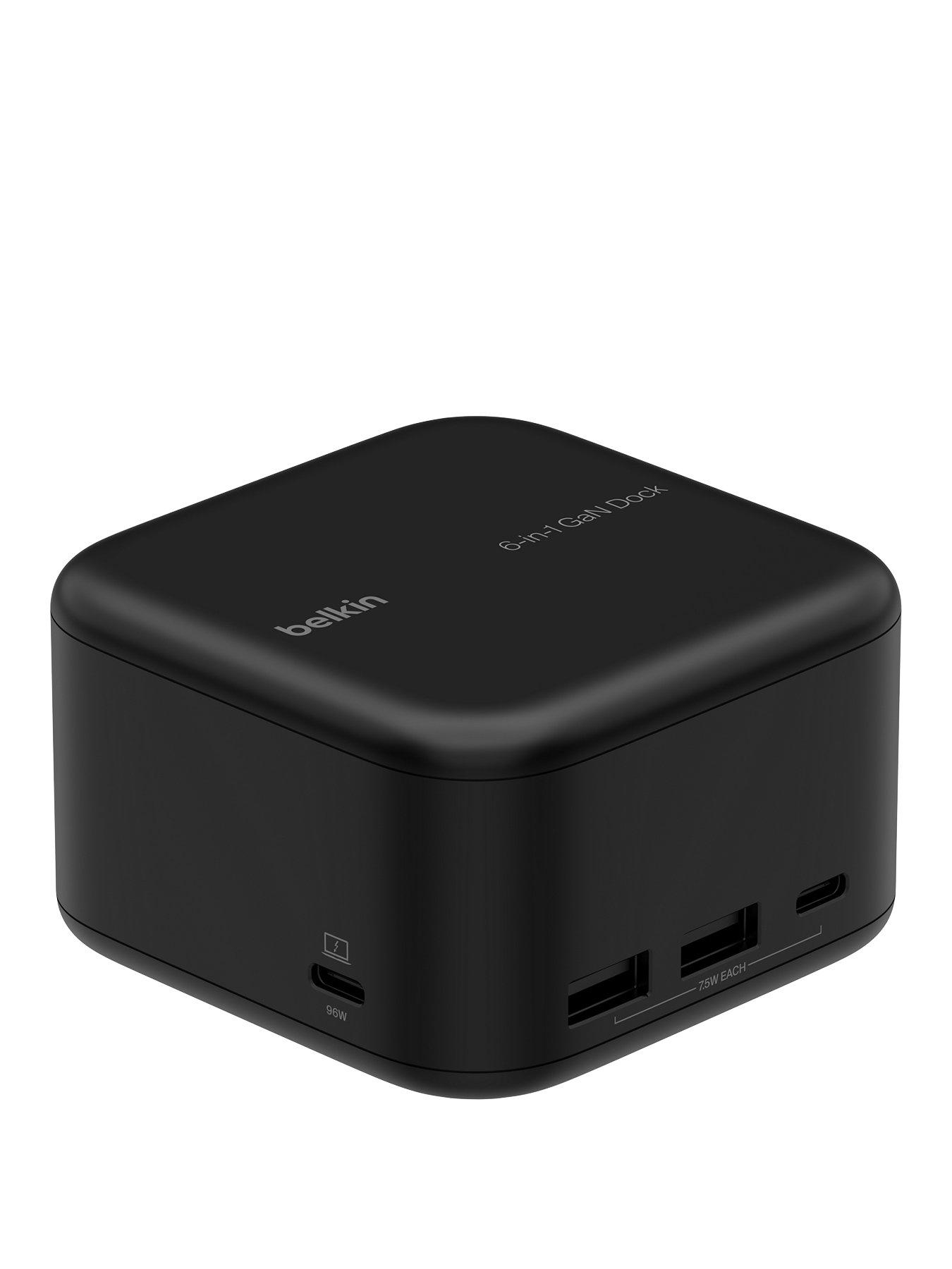 undefined Connect USB-C Dock 6-in-1 Core GaN, 130W, Multiport Docking Station
