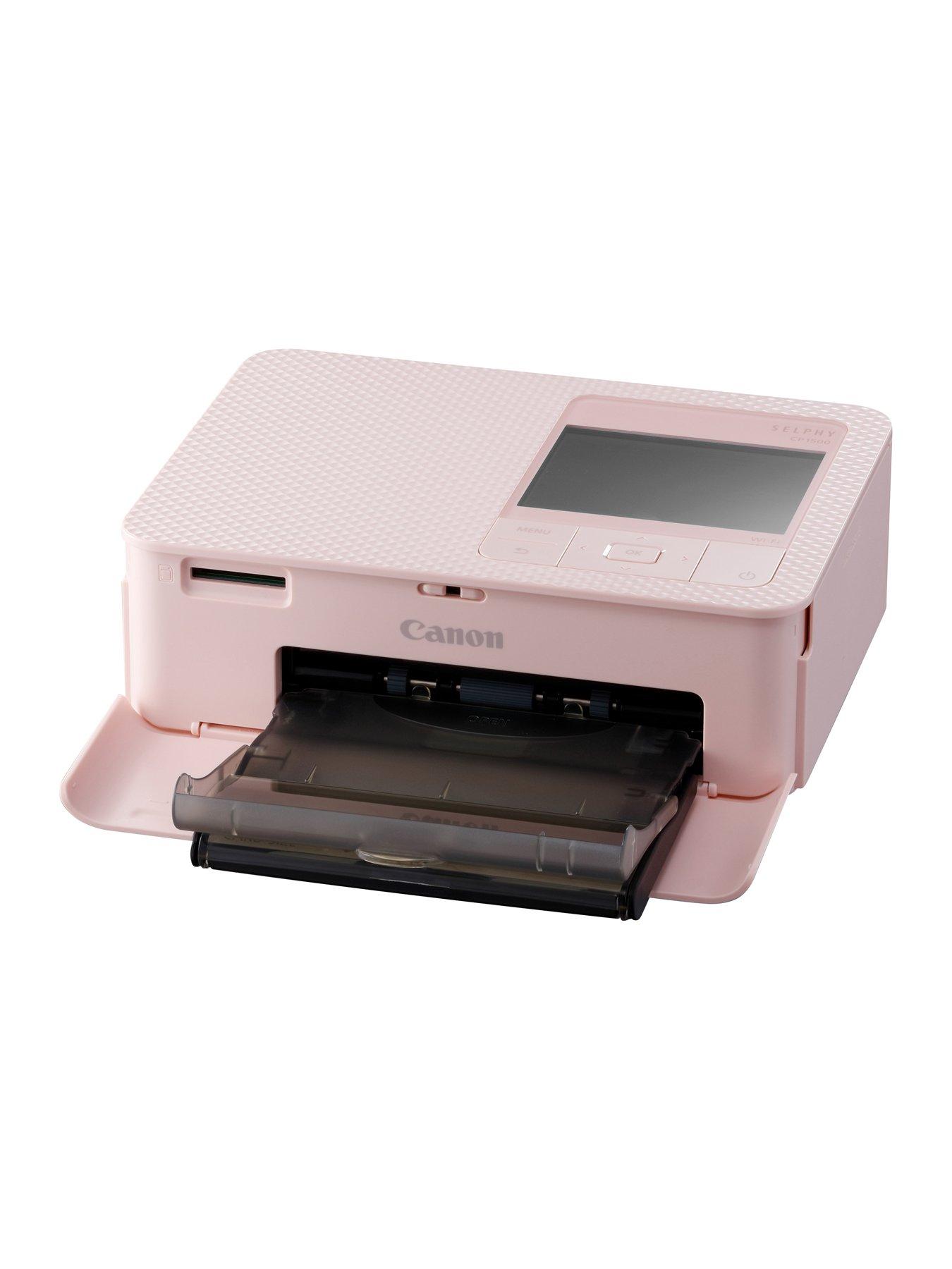  image of canon-selphy-cp1500-wireless-photo-printer-with-canonnbsprp-108-ink-paper-set