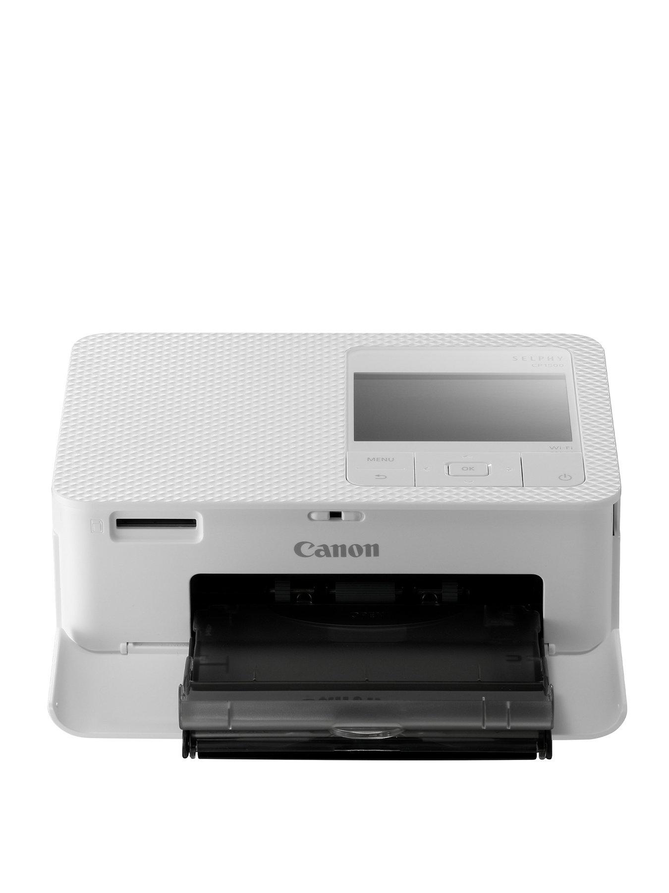  image of canon-selphy-cp1500-wireless-photo-printer-with-canonnbsprp-108-ink-paper-set