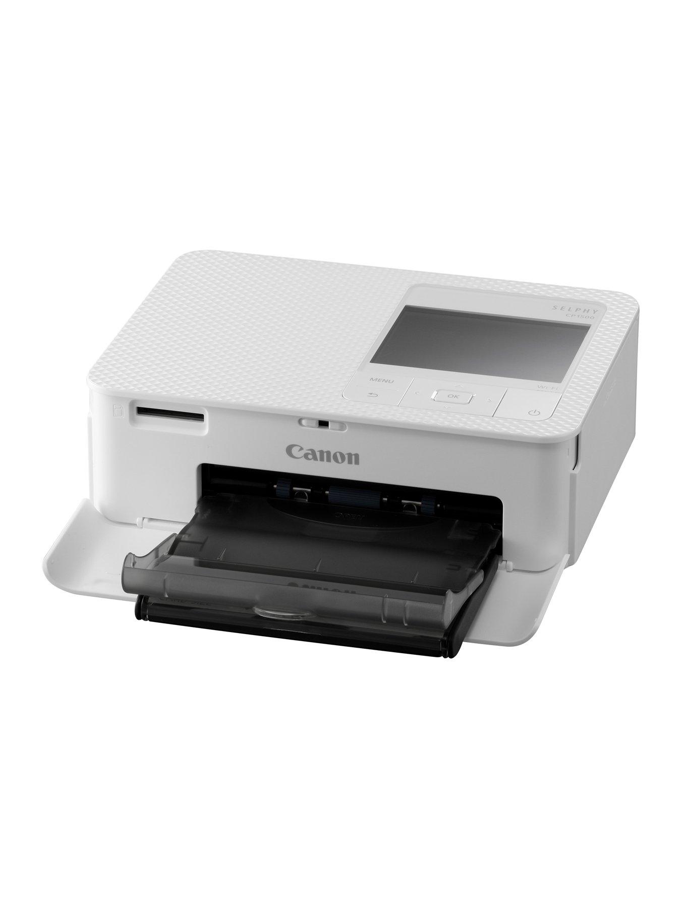  image of canon-selphy-cp1500-wireless-photo-printer-with-canonnbsprp-108-ink-paper-set