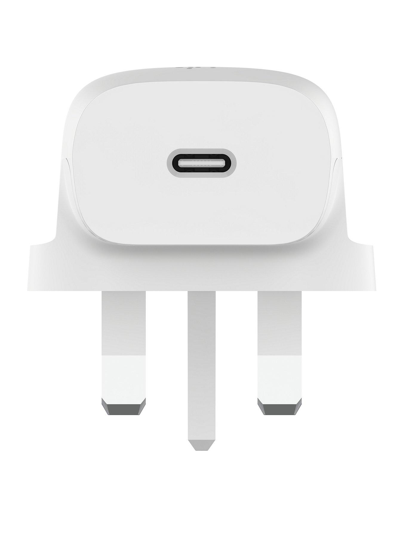  image of belkin-20w-usbc-c-wall-charger-white