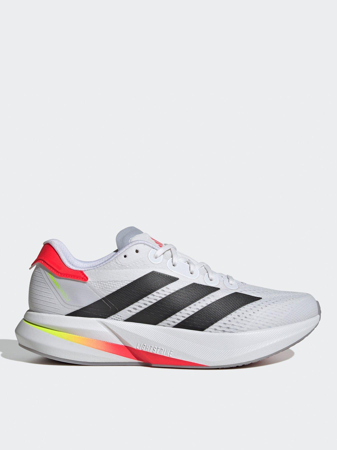 adidas Mens Running Duramo Speed 2 Trainers - White