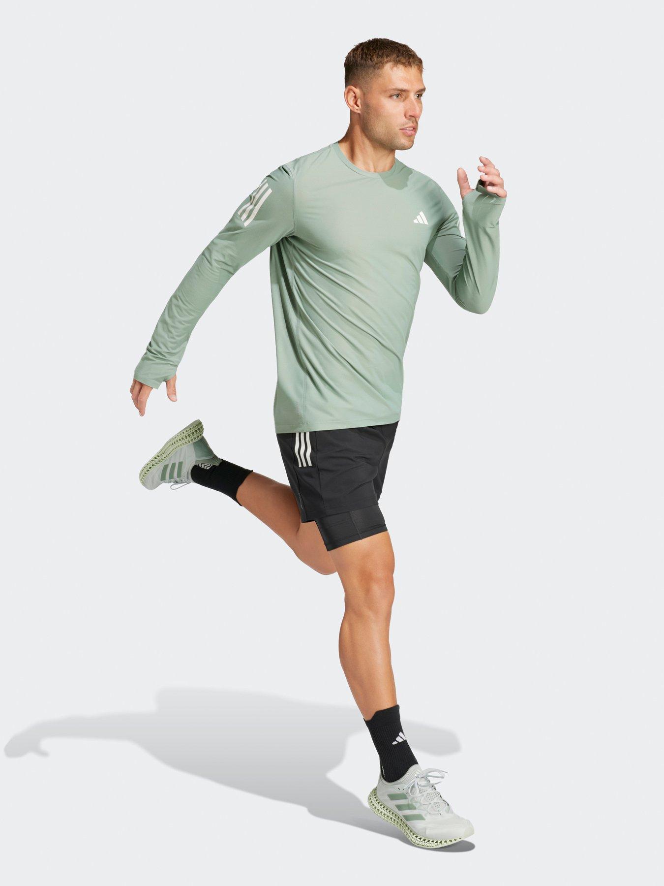 Image 3 of 5 of adidas Mens Running Own The Run 2in1 Shorts - Black