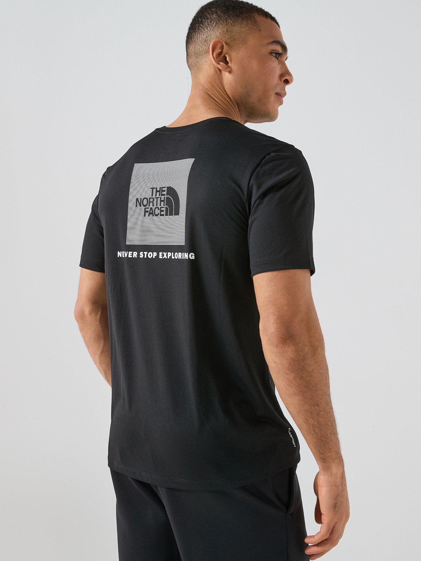THE NORTH FACE Men's 24/7 Box Short Sleeve Tee - Black