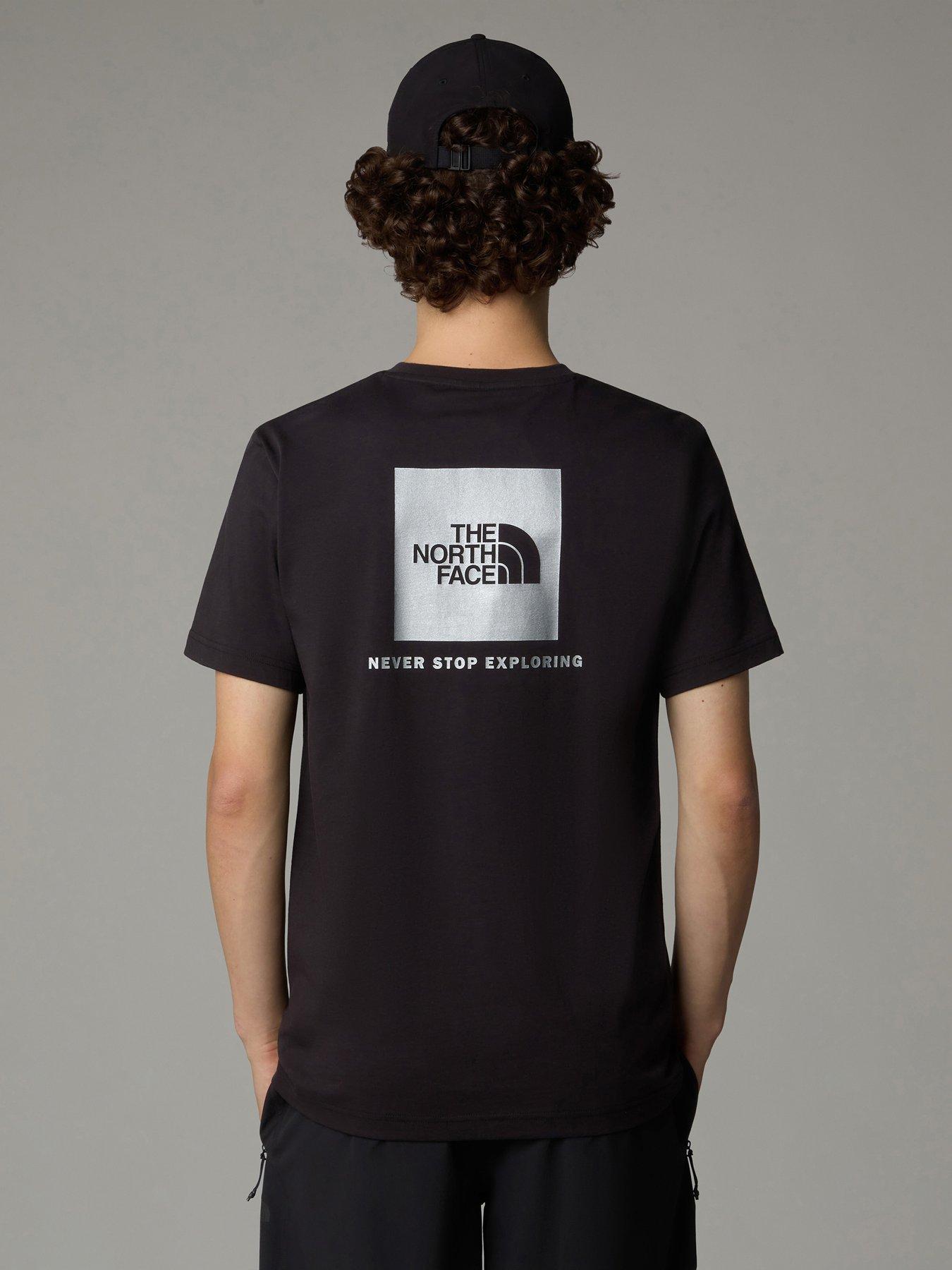 undefined Men's Short Sleeve Reflective Box NSE Tee - Black