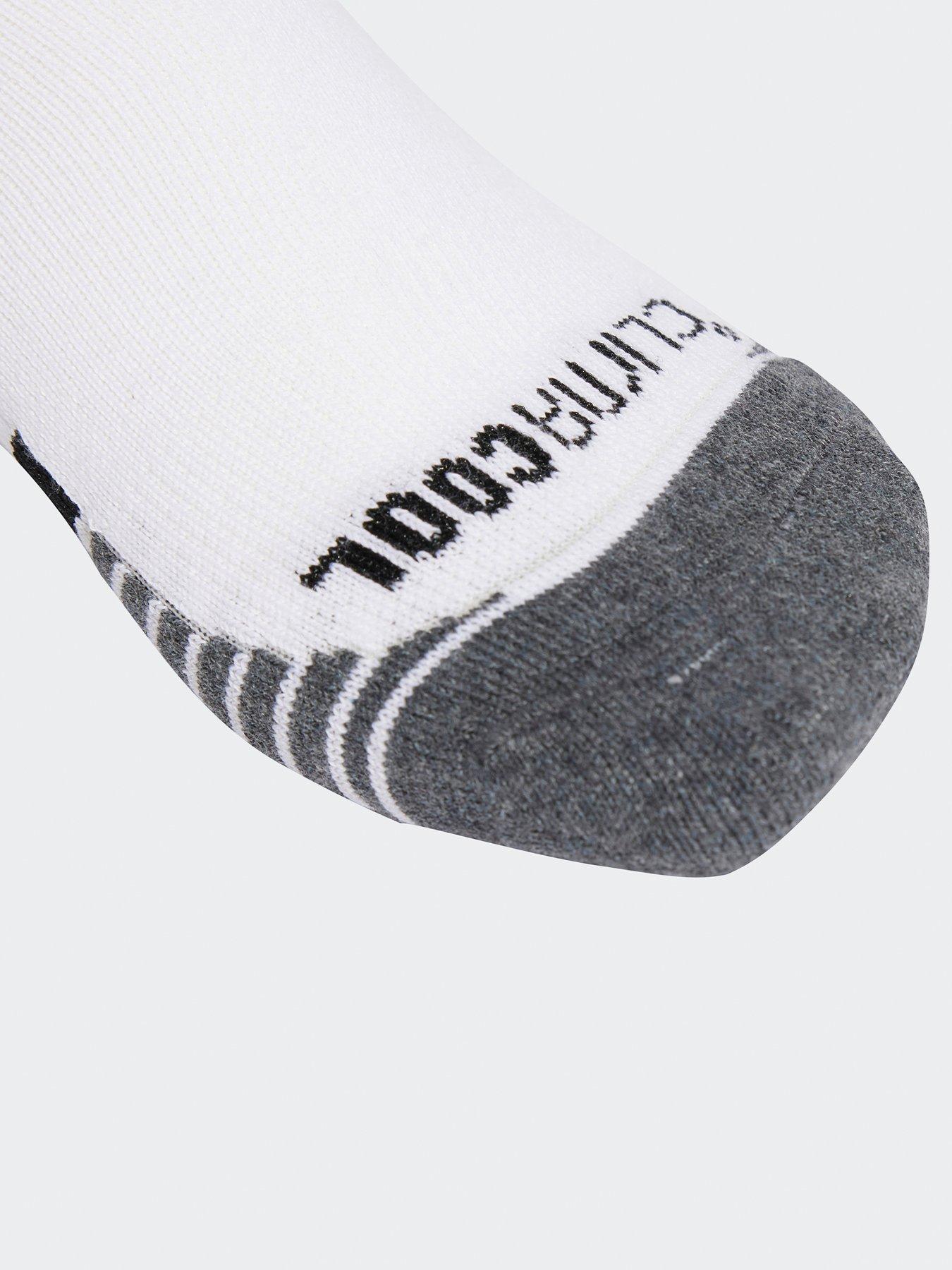 Image 3 of 4 of adidas Unisex Training Cushioned Crew Socks 3 Pack - White/Black