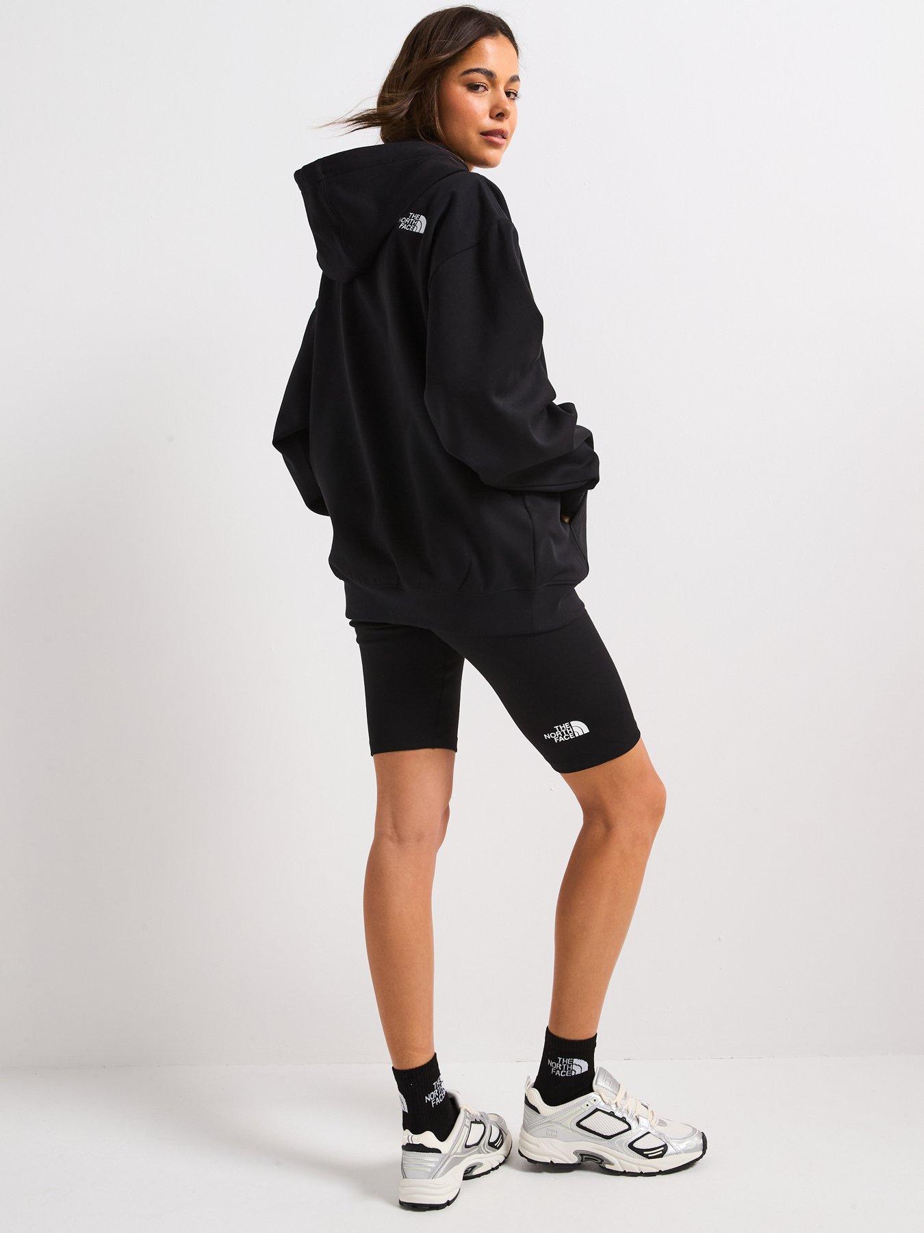  image of the-north-face-womens-essential-oversized-hoodie-black