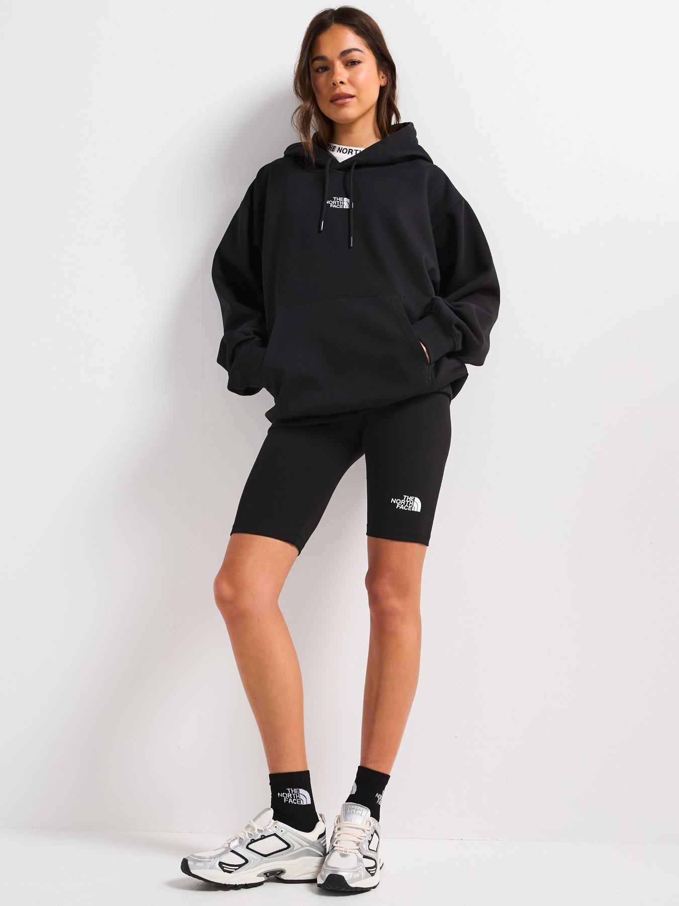  image of the-north-face-womens-essential-oversized-hoodie-black