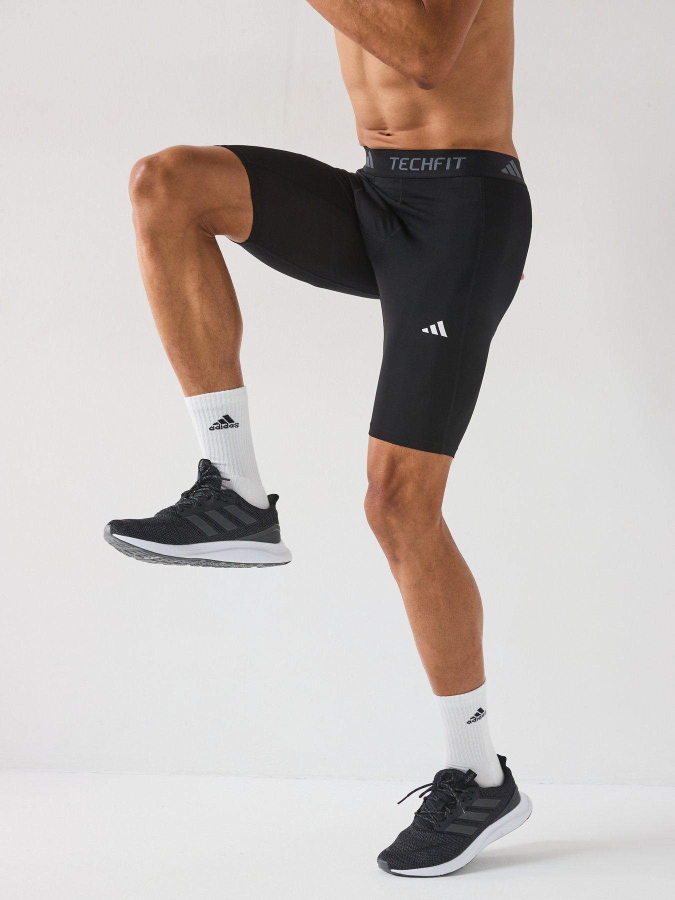 undefined Mens Training Tech Fit Base Shorts - Black