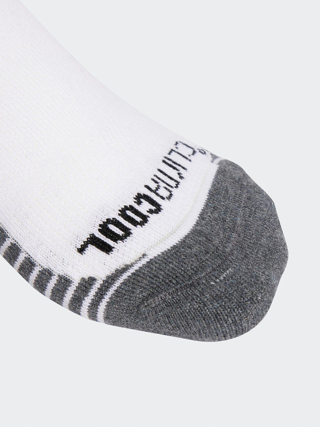 Image 3 of 4 of adidas Unisex Training Cushioned Crew Socks 3 Pack - Pure Ruby/Black/White
