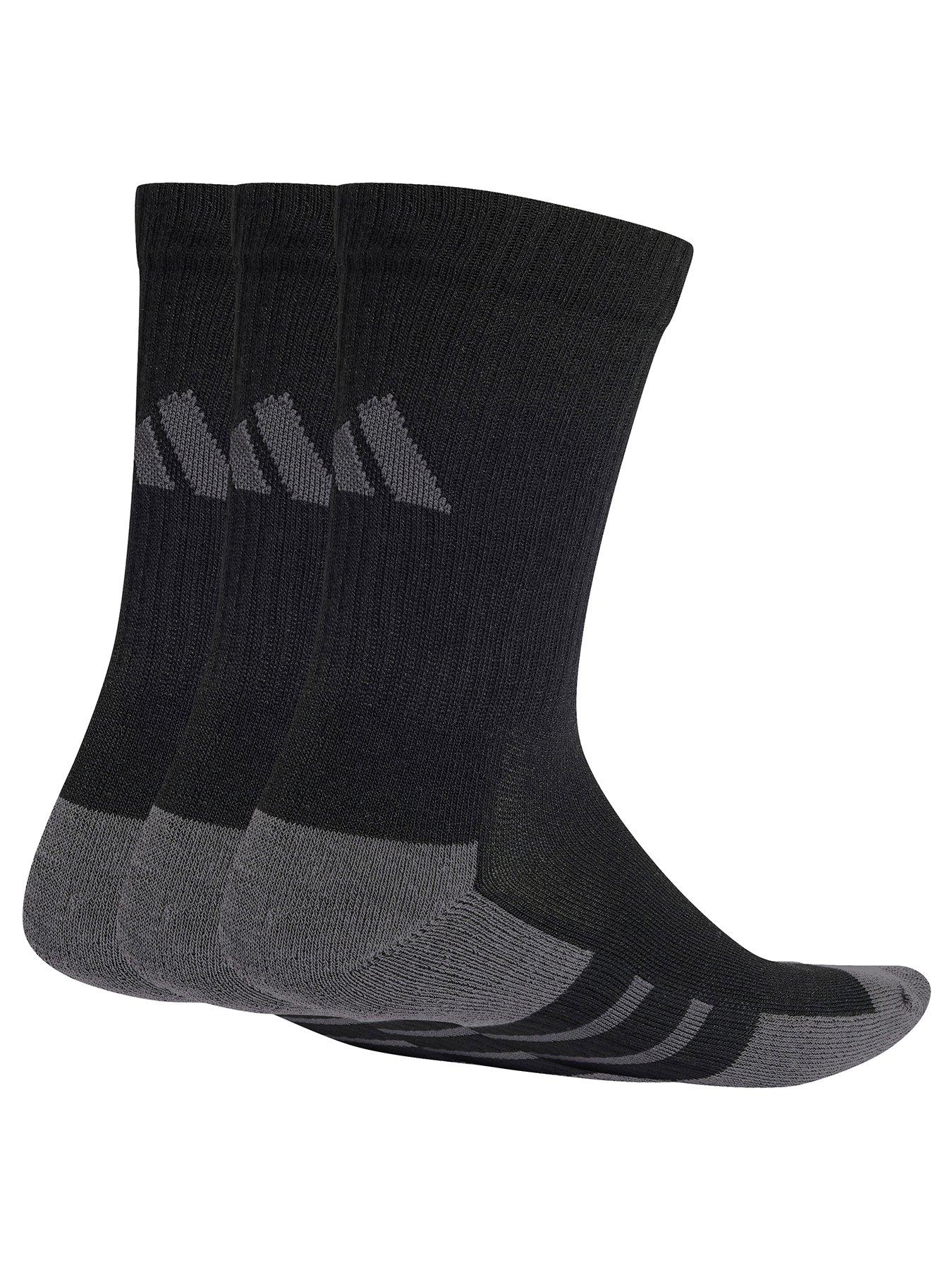 Image 2 of 4 of adidas Unisex Training Essential Crew Socks 3 Pack - Black