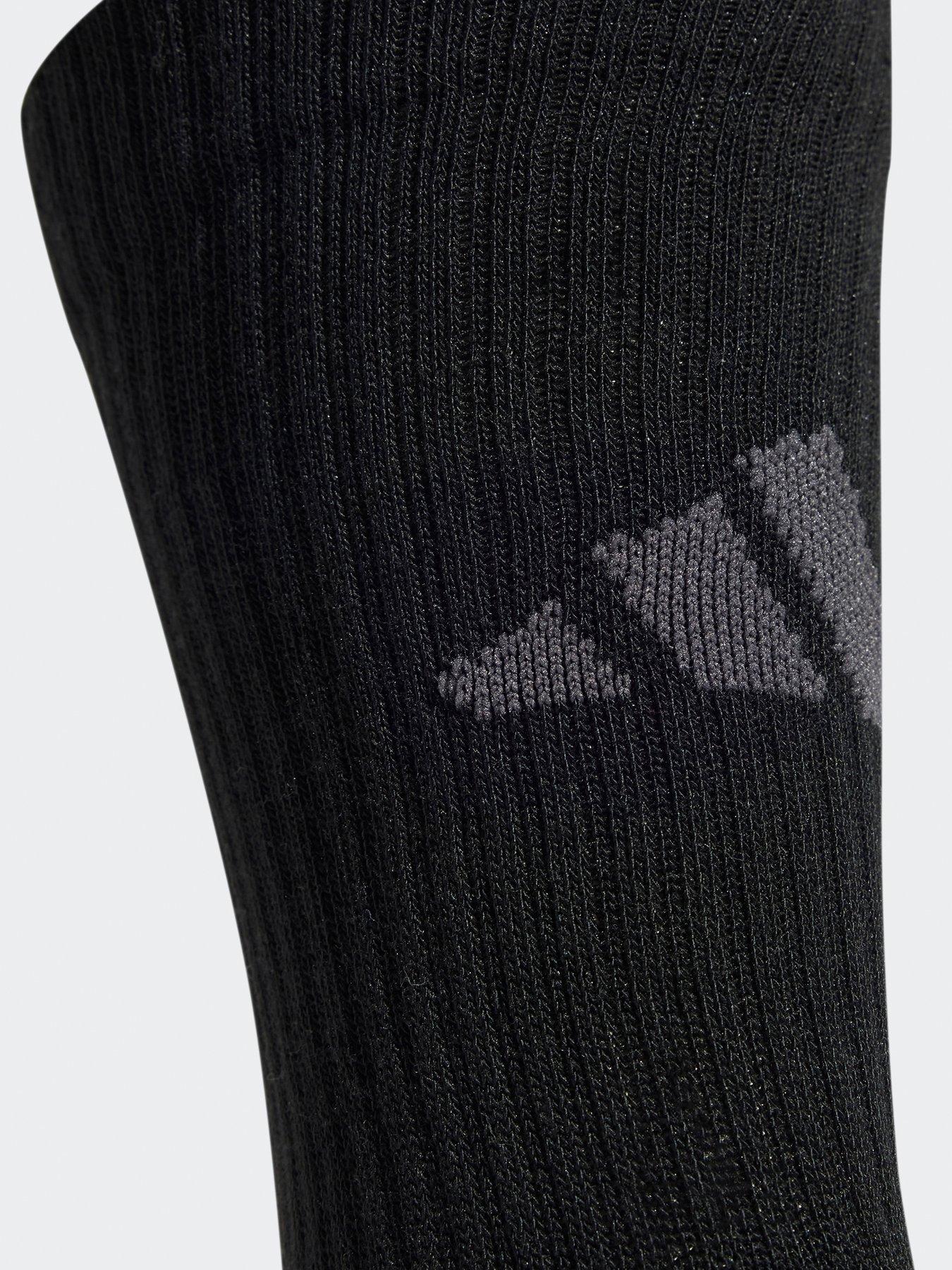 Image 4 of 4 of adidas Unisex Training Essential Crew Socks 3 Pack - Black