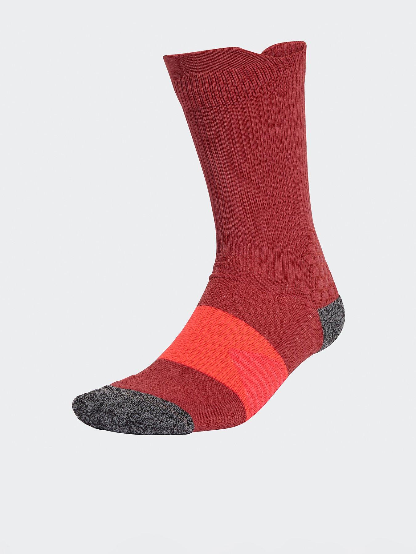 adidas-unisex-running-runxboost-socks-red