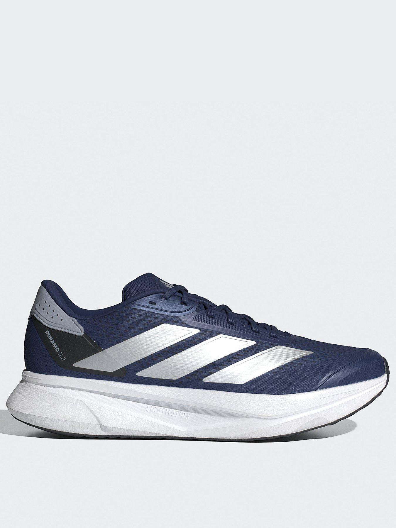 adidas Mens Running Duramo Sl2 Trainers - Blue/Silver - Dark Blue/Silver Met/Silver