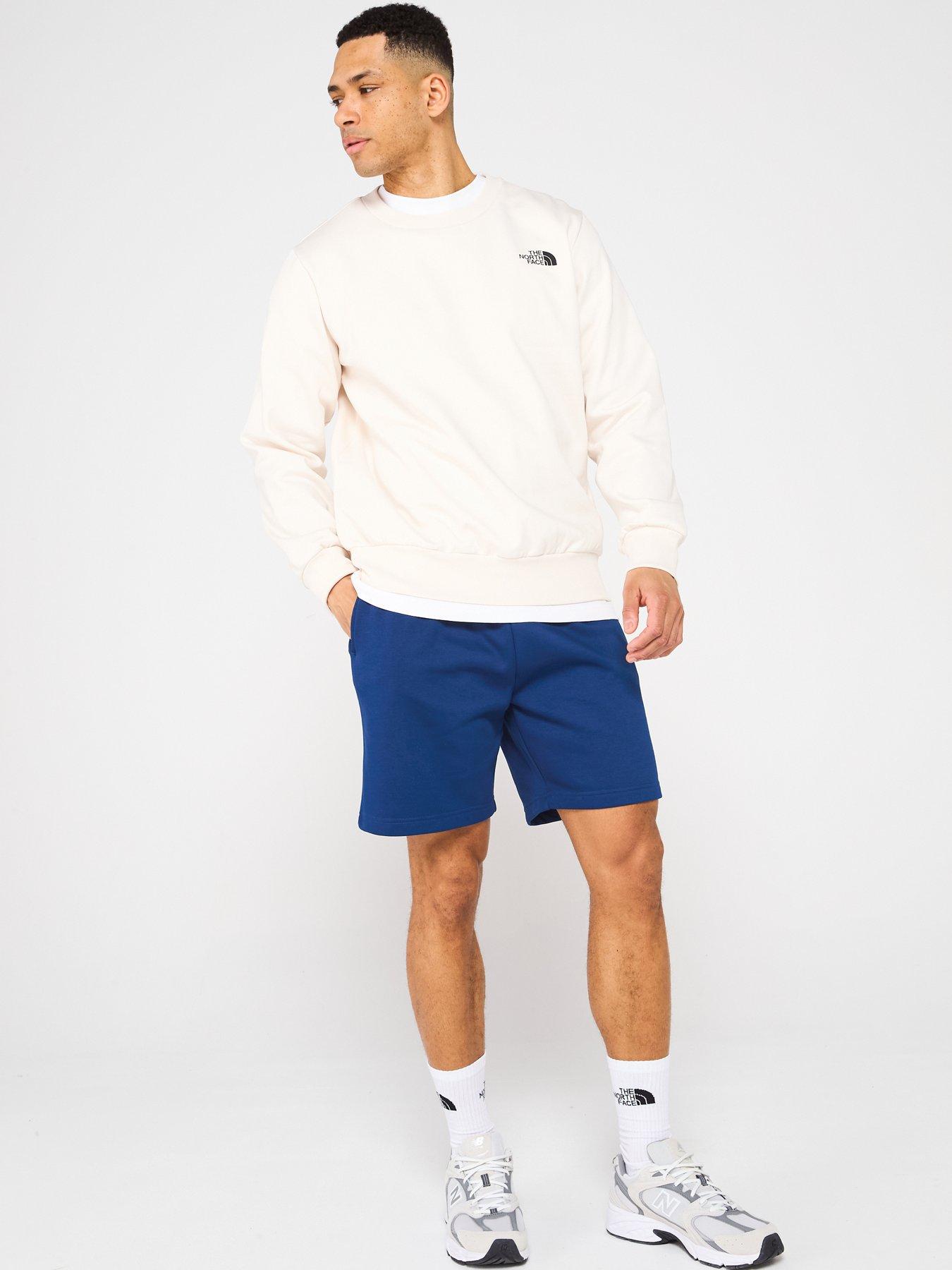  image of the-north-face-mens-simple-dome-crew-sweatshirt-cream