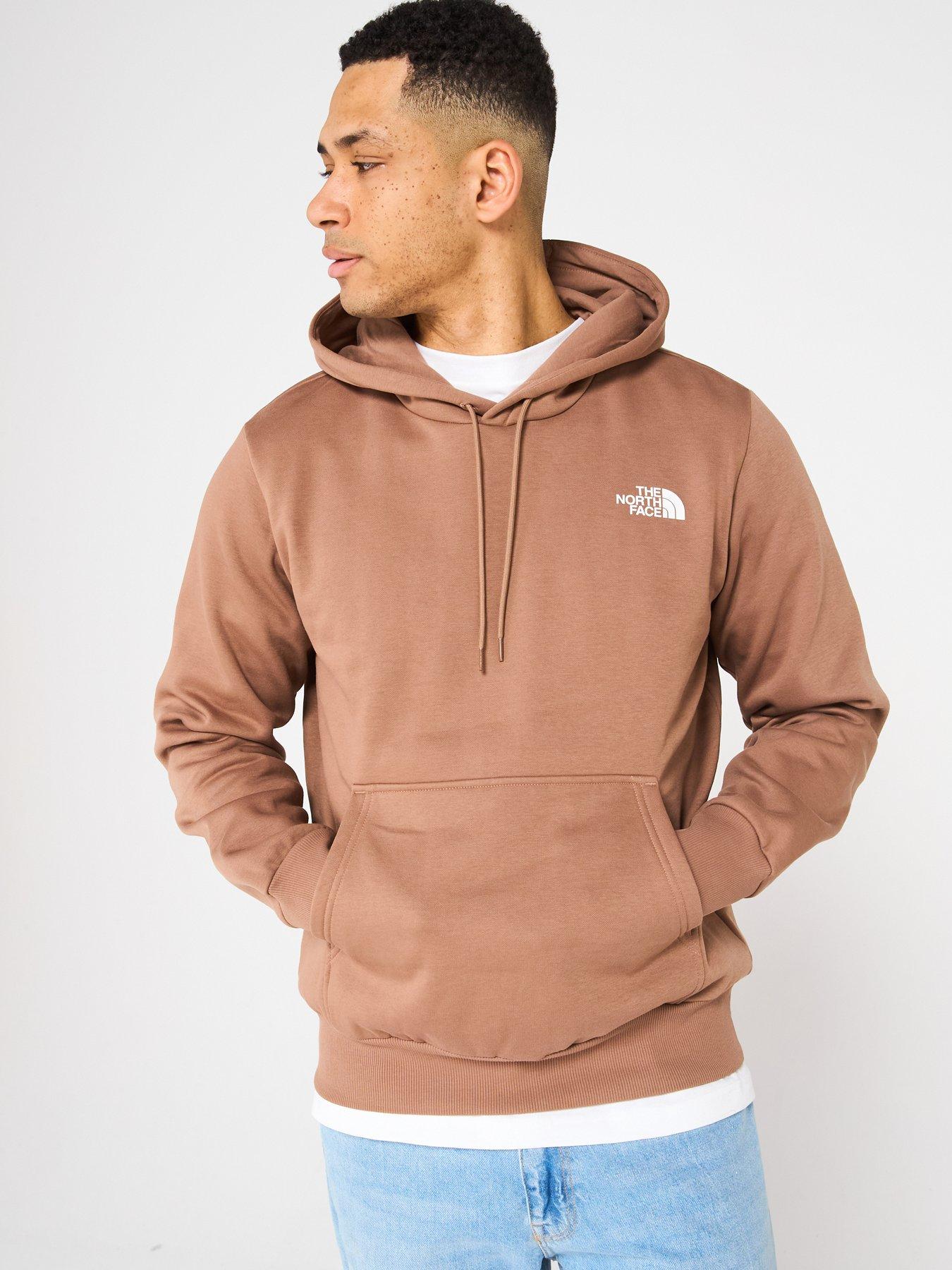 the-north-face-mens-simple-dome-hoodie-brown