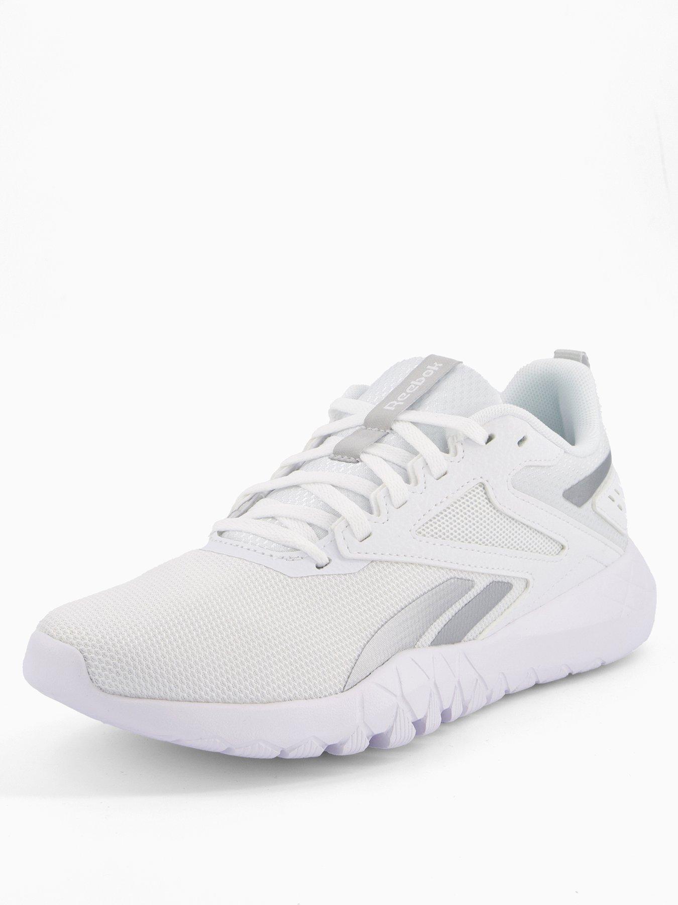  image of reebok-womens-flex-point-training-shoe--whitegrey