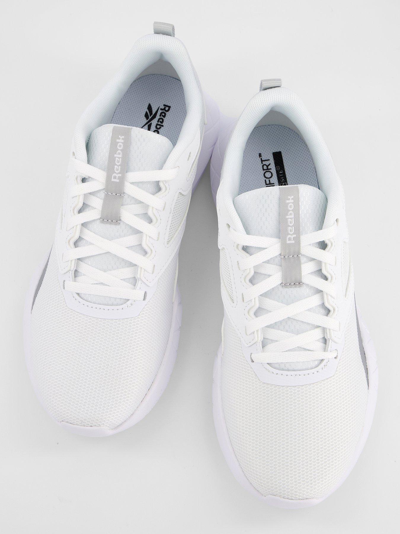  image of reebok-womens-flex-point-training-shoe--whitegrey