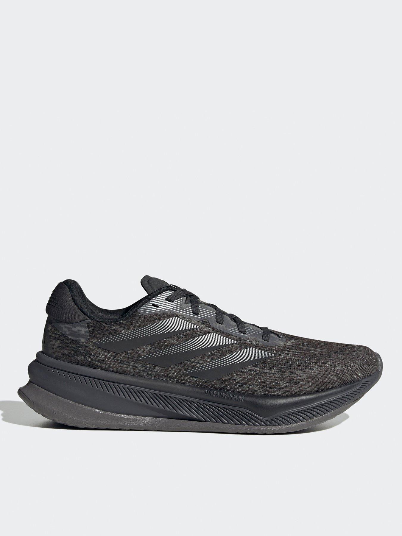 adidas Mens Running Supernova Comfortglide Trainers - Dark Grey |  Littlewoods