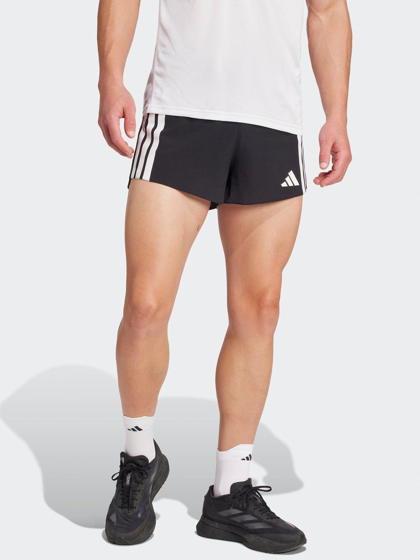  image of adidas-mens-running-adizero-gel-insert-5-inch-pocket-shorts-black