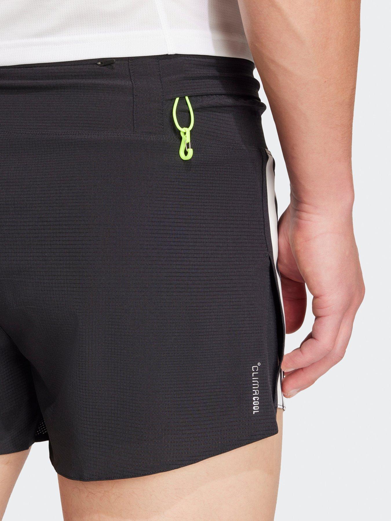  image of adidas-mens-running-adizero-gel-insert-5-inch-pocket-shorts-black
